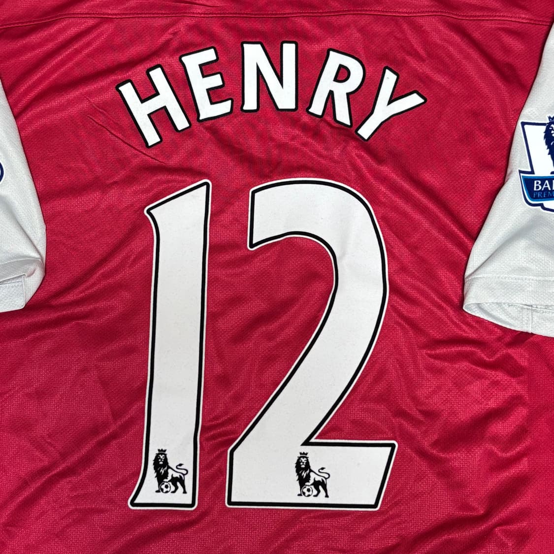 나이키 11 12 아스날 홈 125주년 앙리 유니폼 상품이미지5