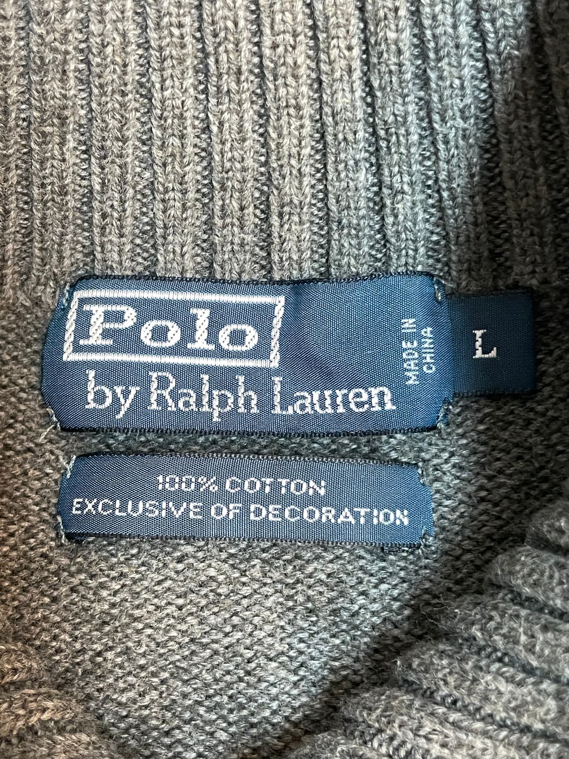 폴로 하프집업 니트 상품이미지5