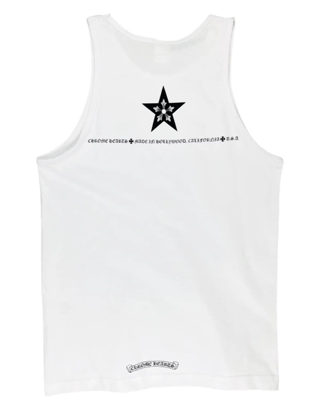 크롬하츠 메이드인 할리우드 스타 탱크 나시 화이트 S 상품이미지2
