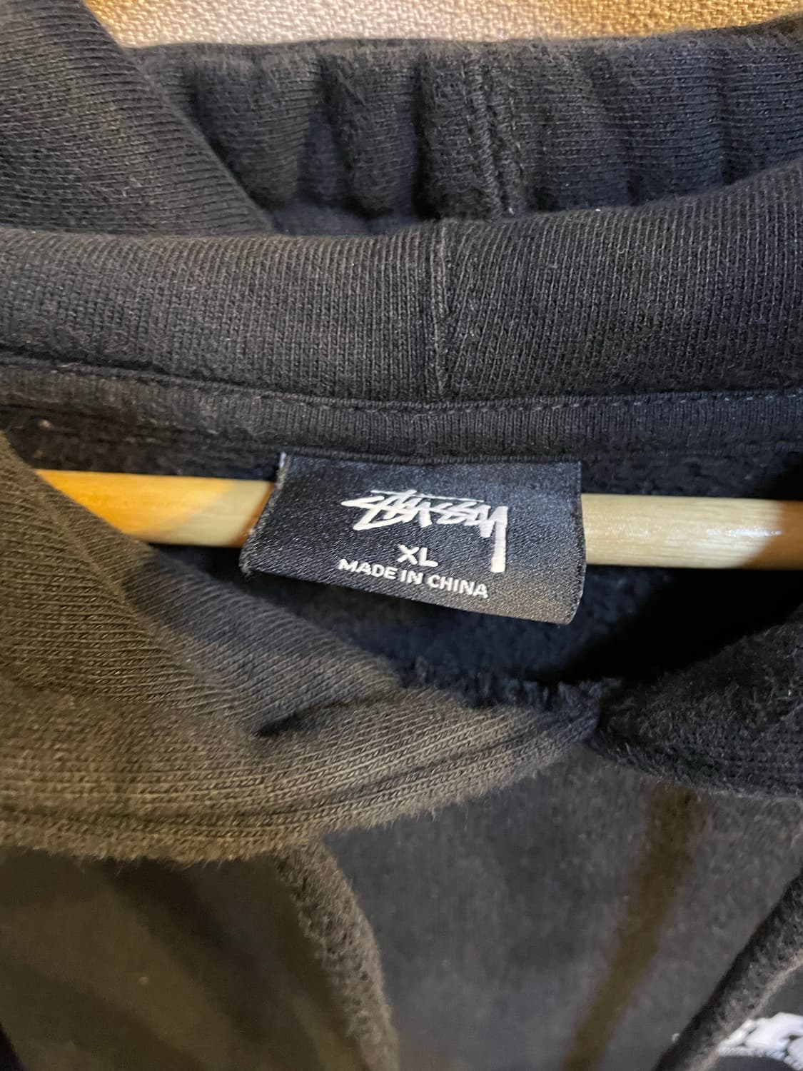 스투시 이탈릭 후드 XL 상품이미지3