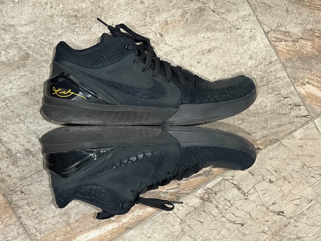 코비4 285 유니버시티 블랙 판매 상품이미지3