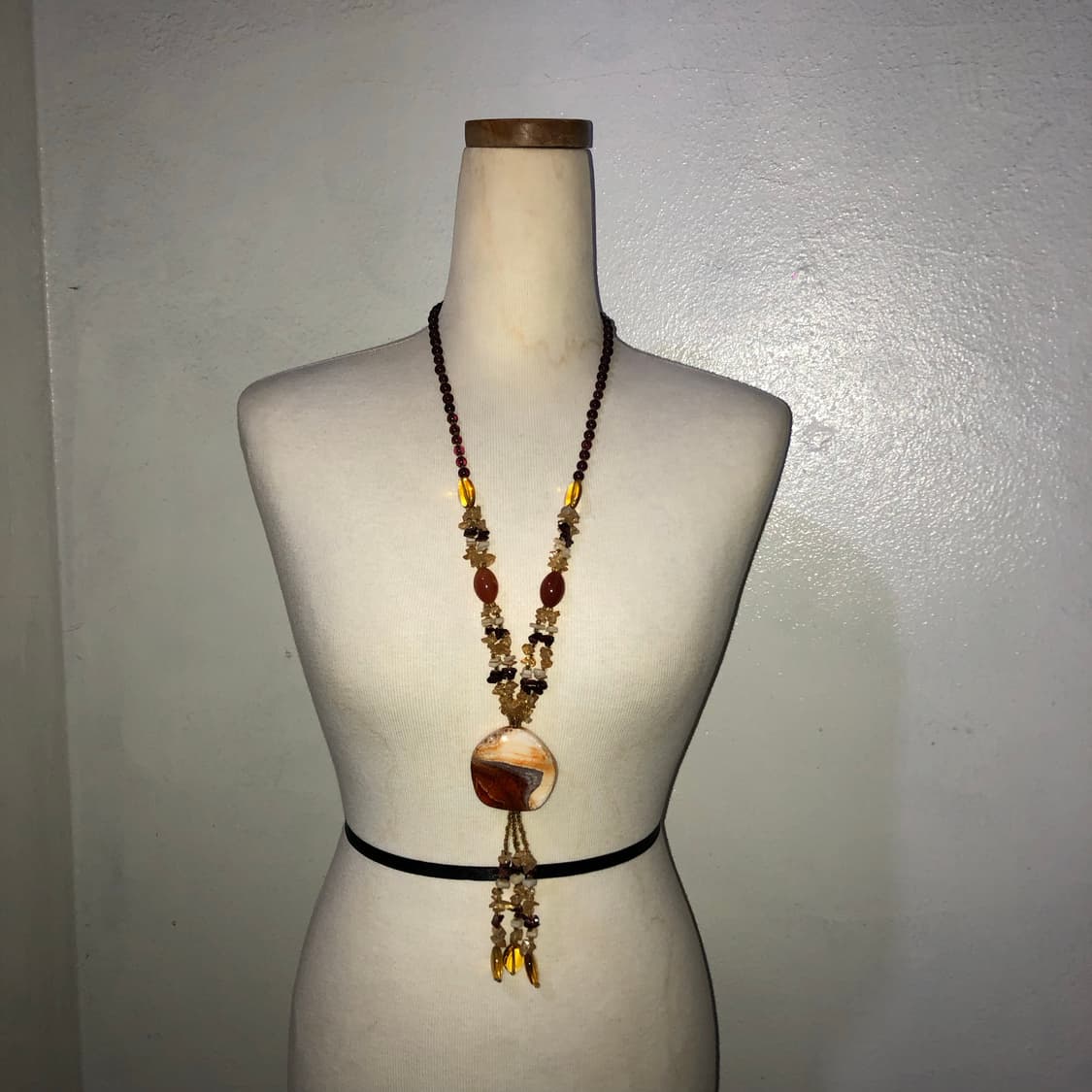 빈티지 롱목걸이 오리엔탈 페어리 모리걸 갸루 상품이미지1