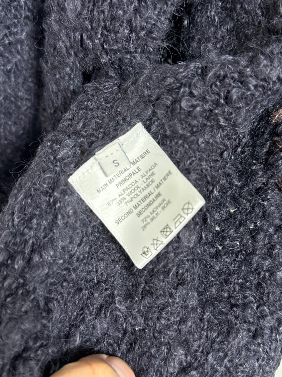 NAMACHEKO 나마체코 행크포드 가디건 네이비 상품이미지4