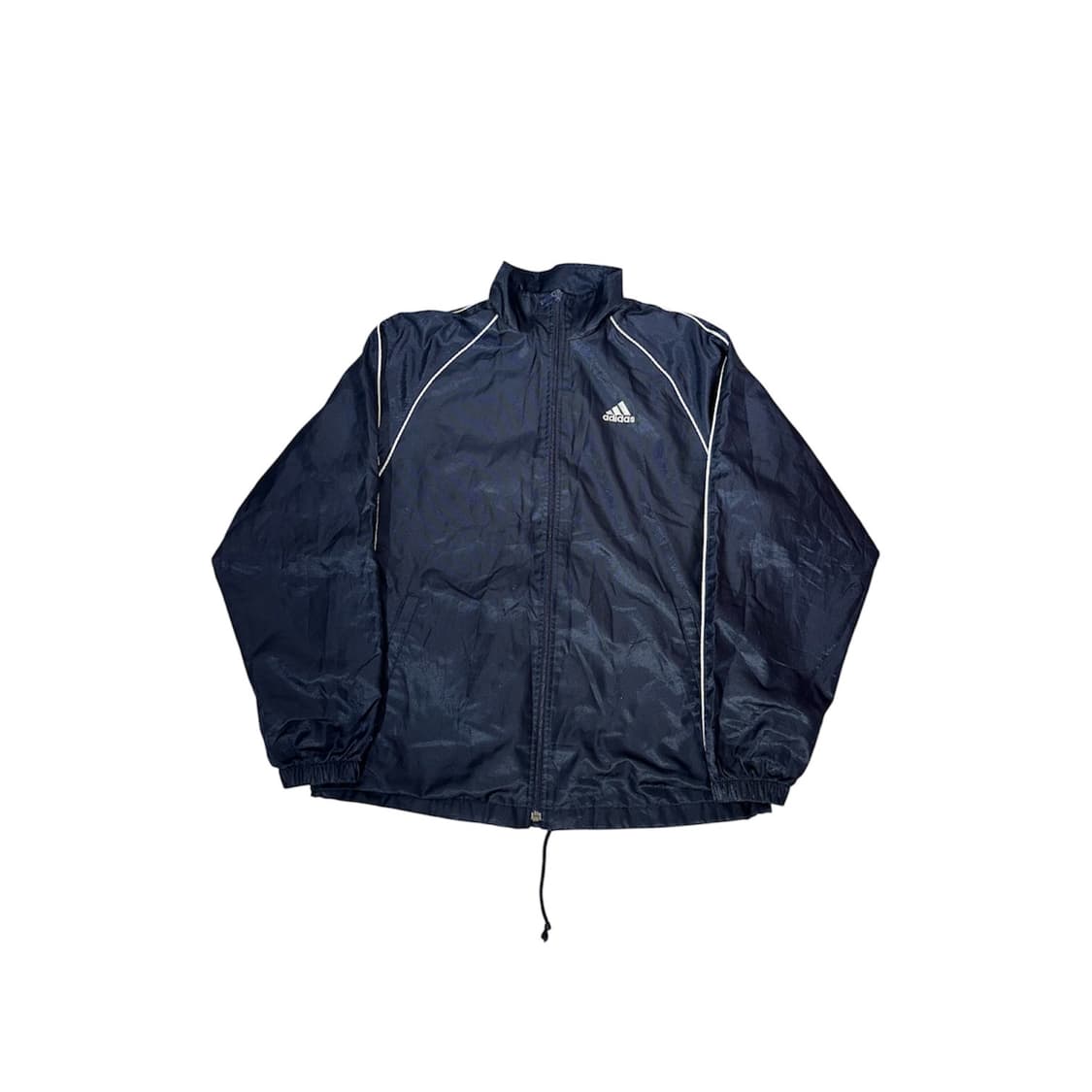 아디다스 네이비 화이트 사이드 라인 바람막이 자켓 M 상품이미지5