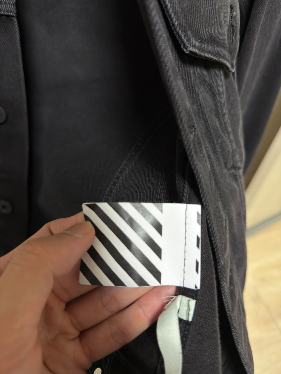 오프화이트 자켓(정품) 상품이미지5