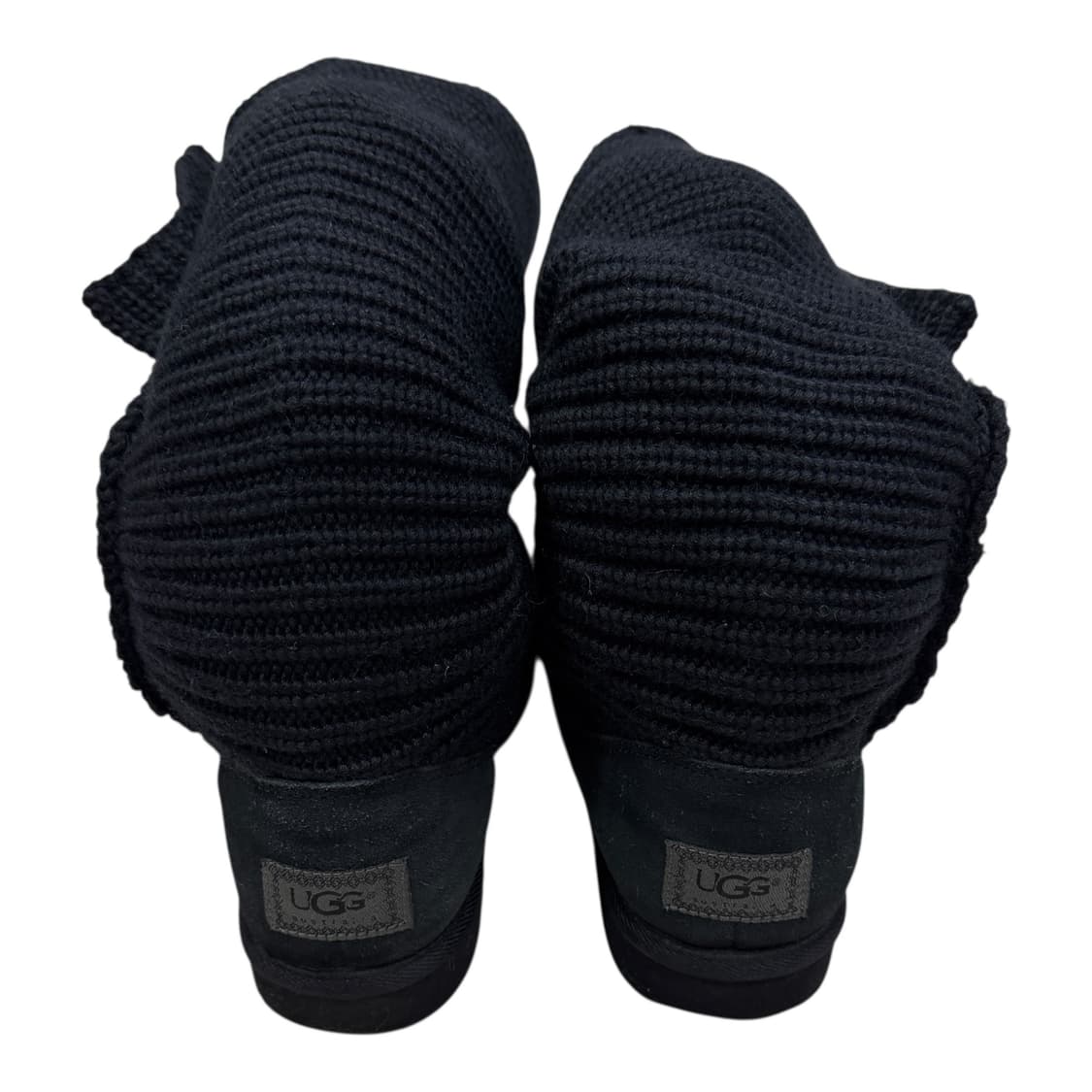 UGG 어그 클래식 카디 니트 롱부츠 블랙 260 상품이미지4