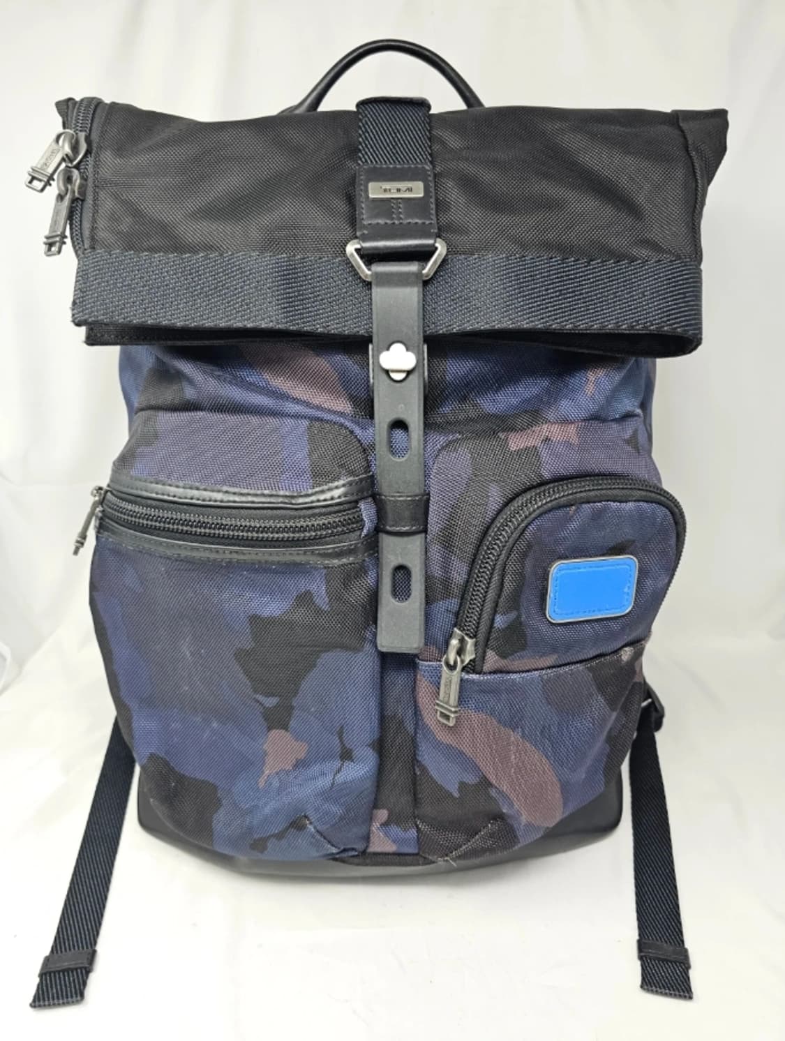 투미 TUMI 롤탑 백팩 블루 카모 상품이미지2