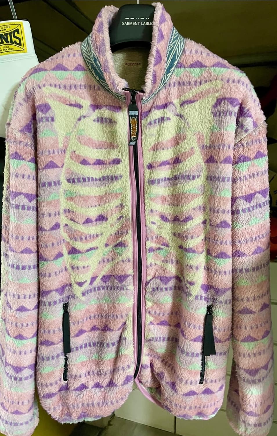 캐피탈 애슐랜드 본 후리스 핑크  상품이미지1