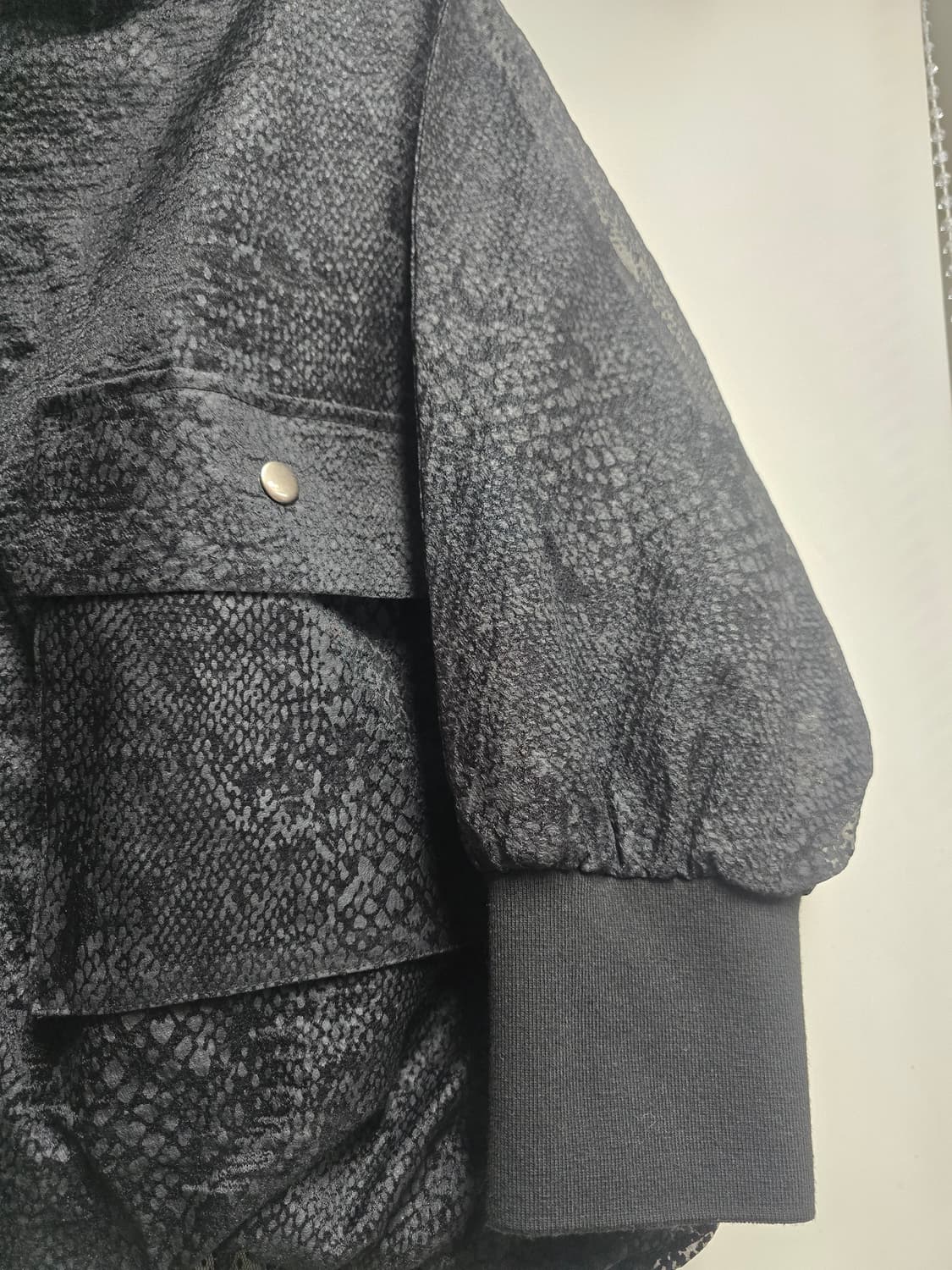 이상봉 시스루 칠부 후드 자켓 55(오버핏) 상품이미지2