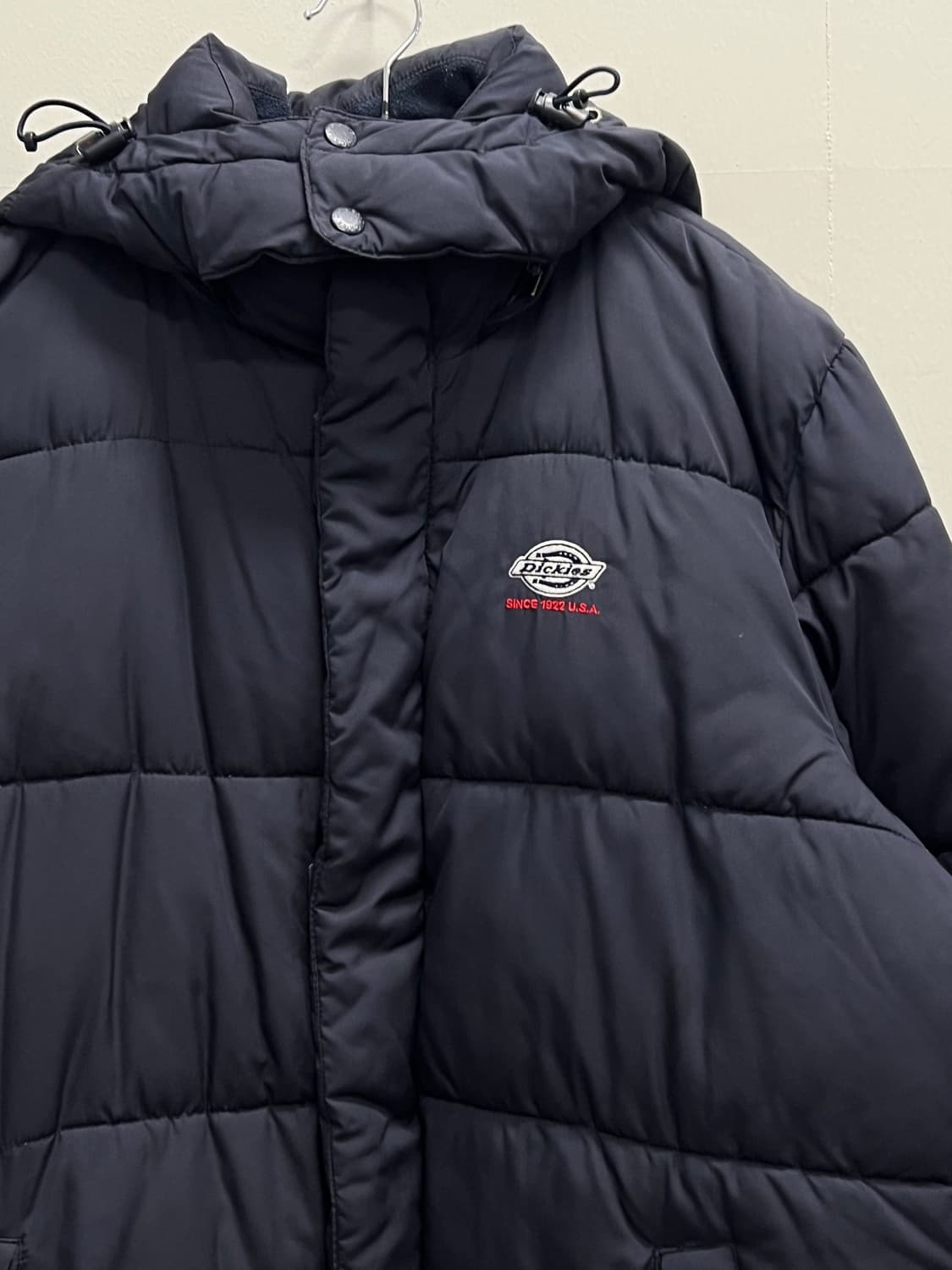 (L) 디키즈 올드스쿨 숏패딩 다크네이비 상품이미지3