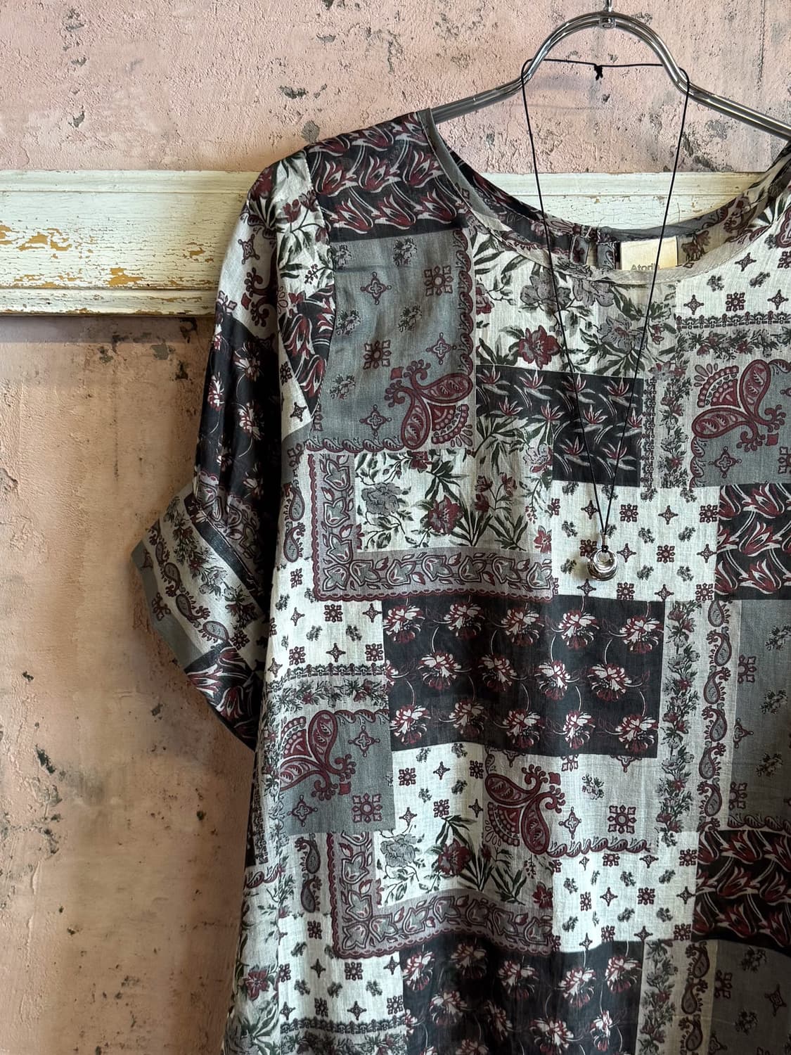 Heart Paisley Blouse 0036 상품이미지4