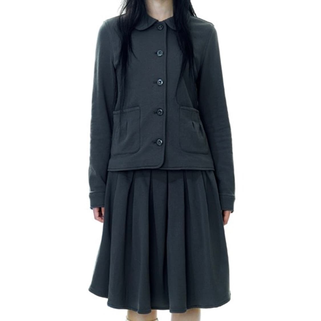 코이세이오 코지 스웻 셋업 챠콜 2 상품이미지1