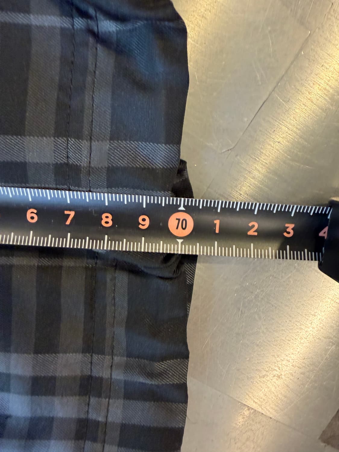 (버버리 골프 체크 집업 조끼 상품이미지5