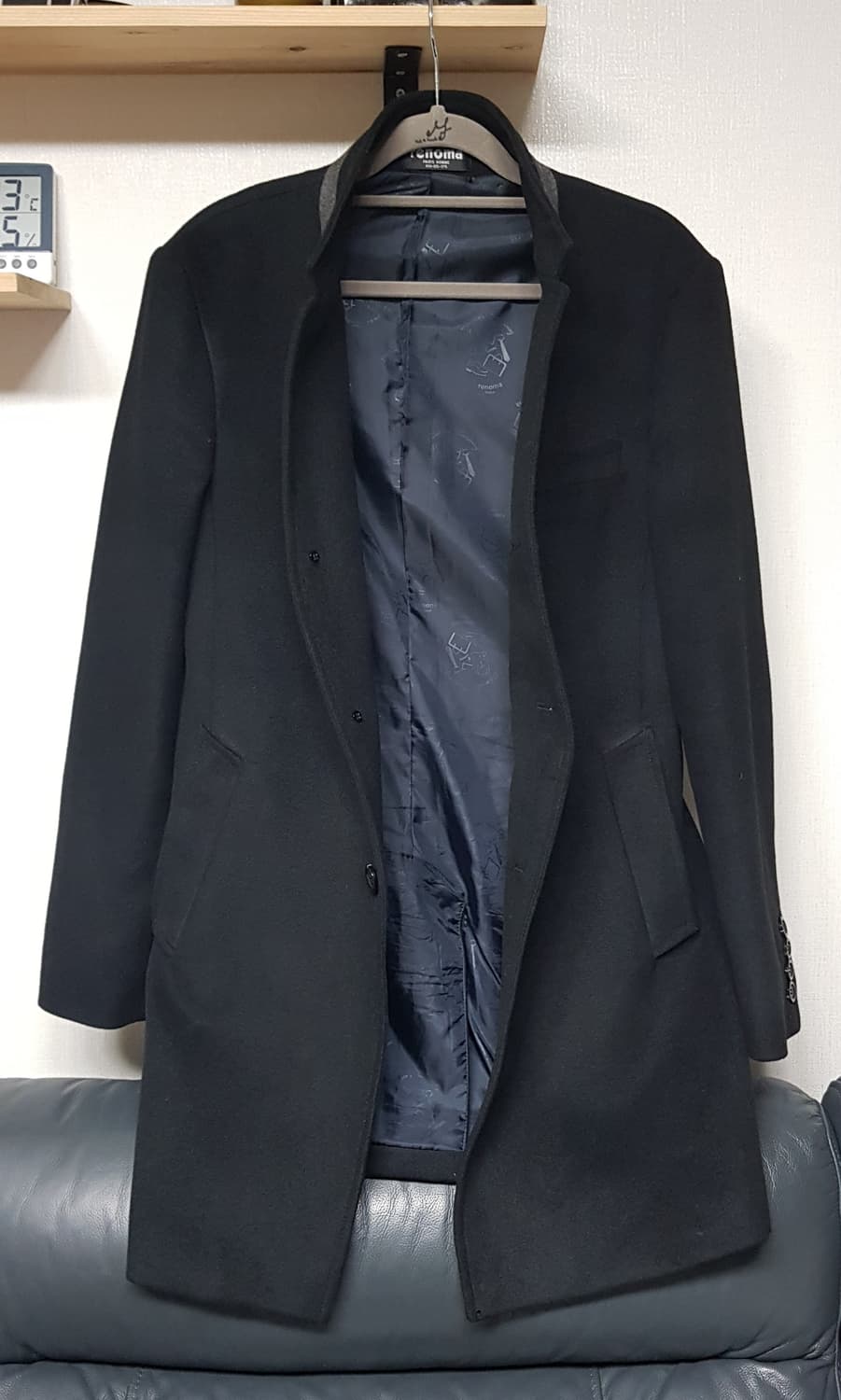 레노마 renoma 모혼방 반코트 하프코트 100 상품이미지2