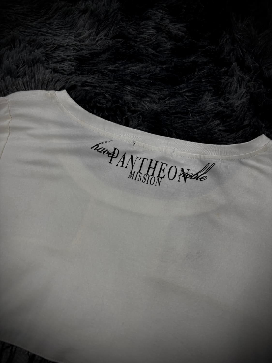 Ghost of Harlem 거미줄 레이스 펑크 반팔 티셔츠 상품이미지5