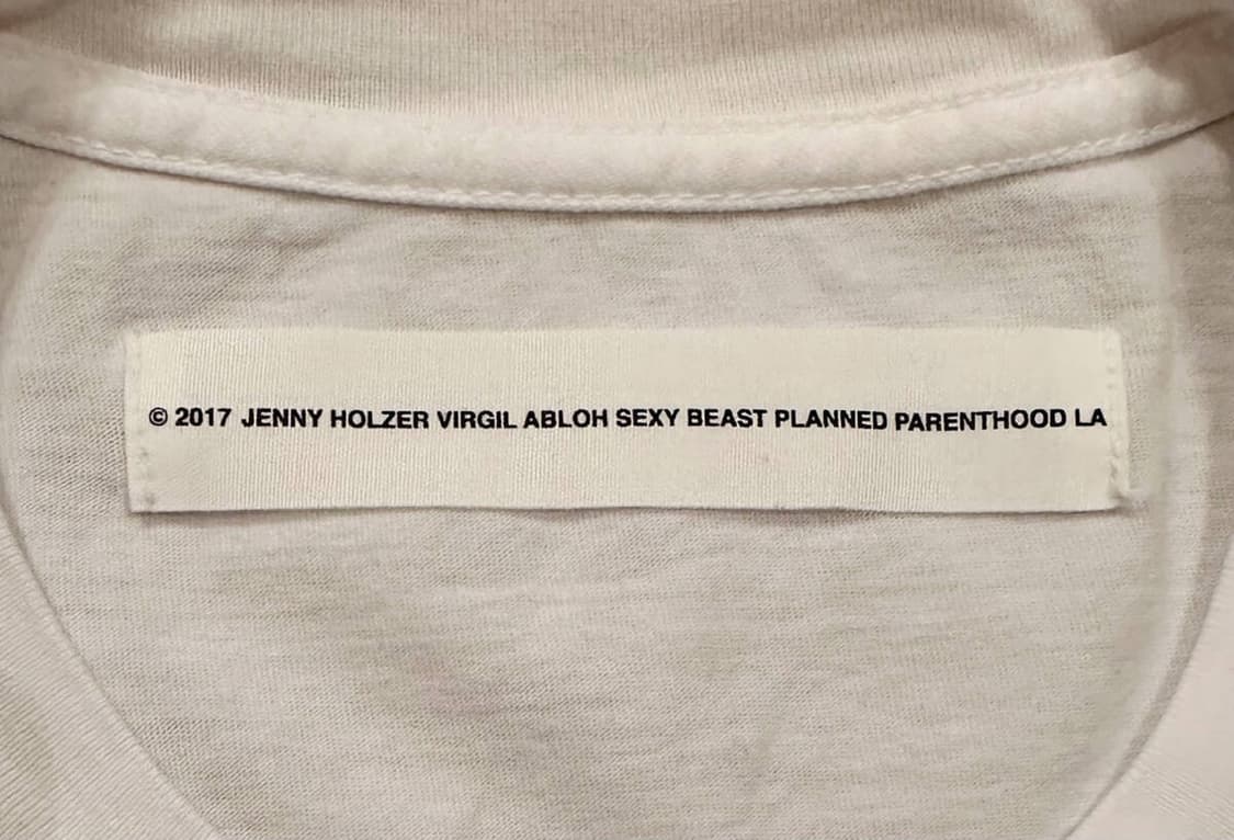 jenny holzer VIRGIL ABLOH 티셔츠 팝니다 상품이미지5