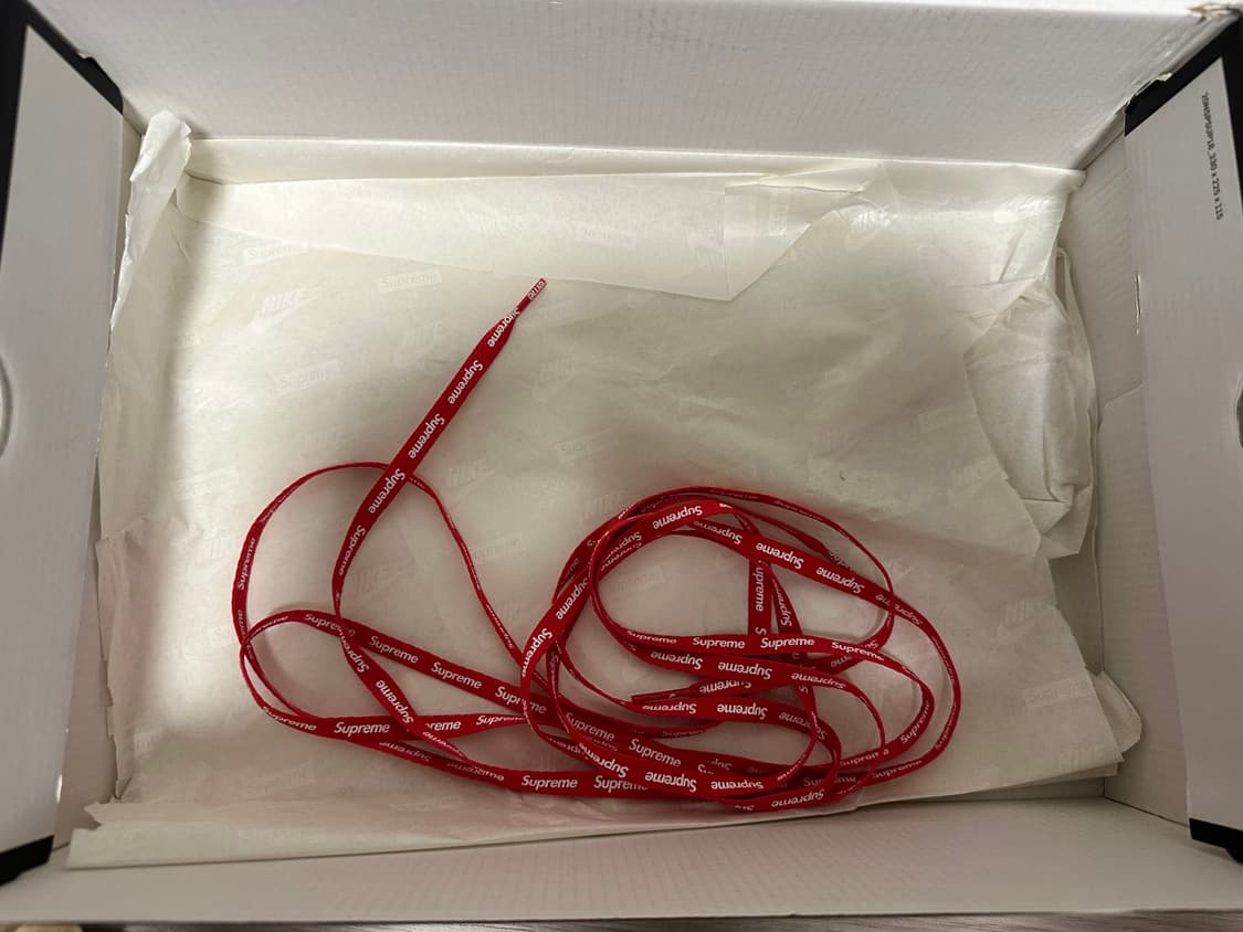 (270) 나이키 x 슈프림 에어포스1 화이트 상품이미지6