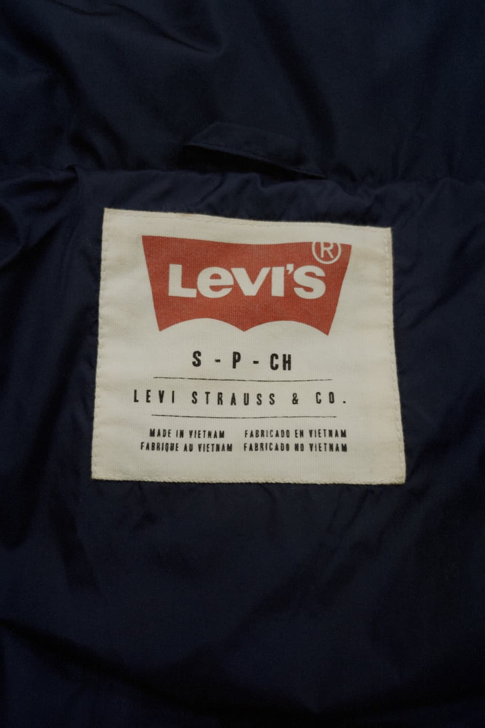 빈티지 리바이스 네이비 덕다운 패딩 상품이미지10