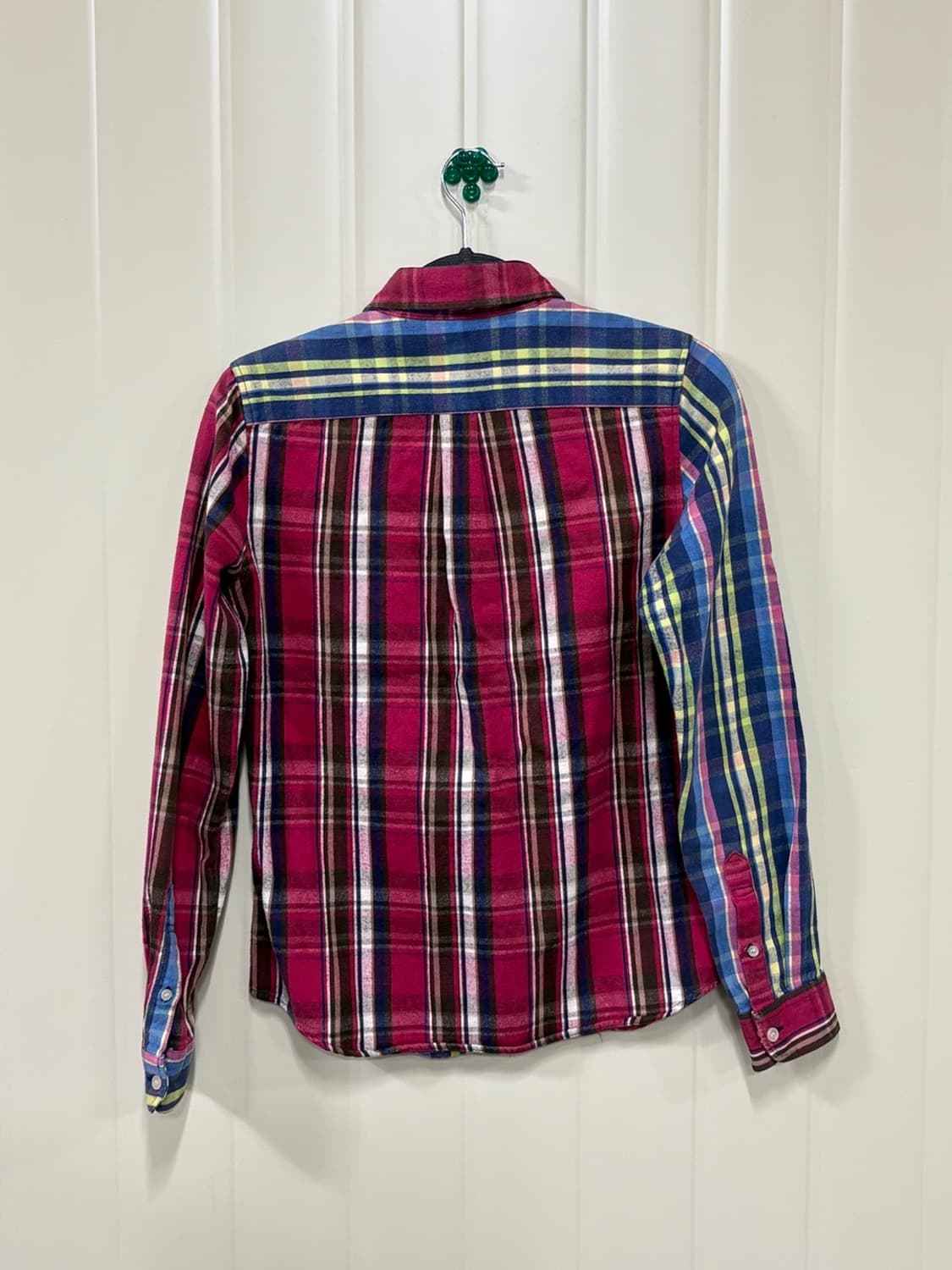 빔즈 보이 체크 셔츠 상품이미지3