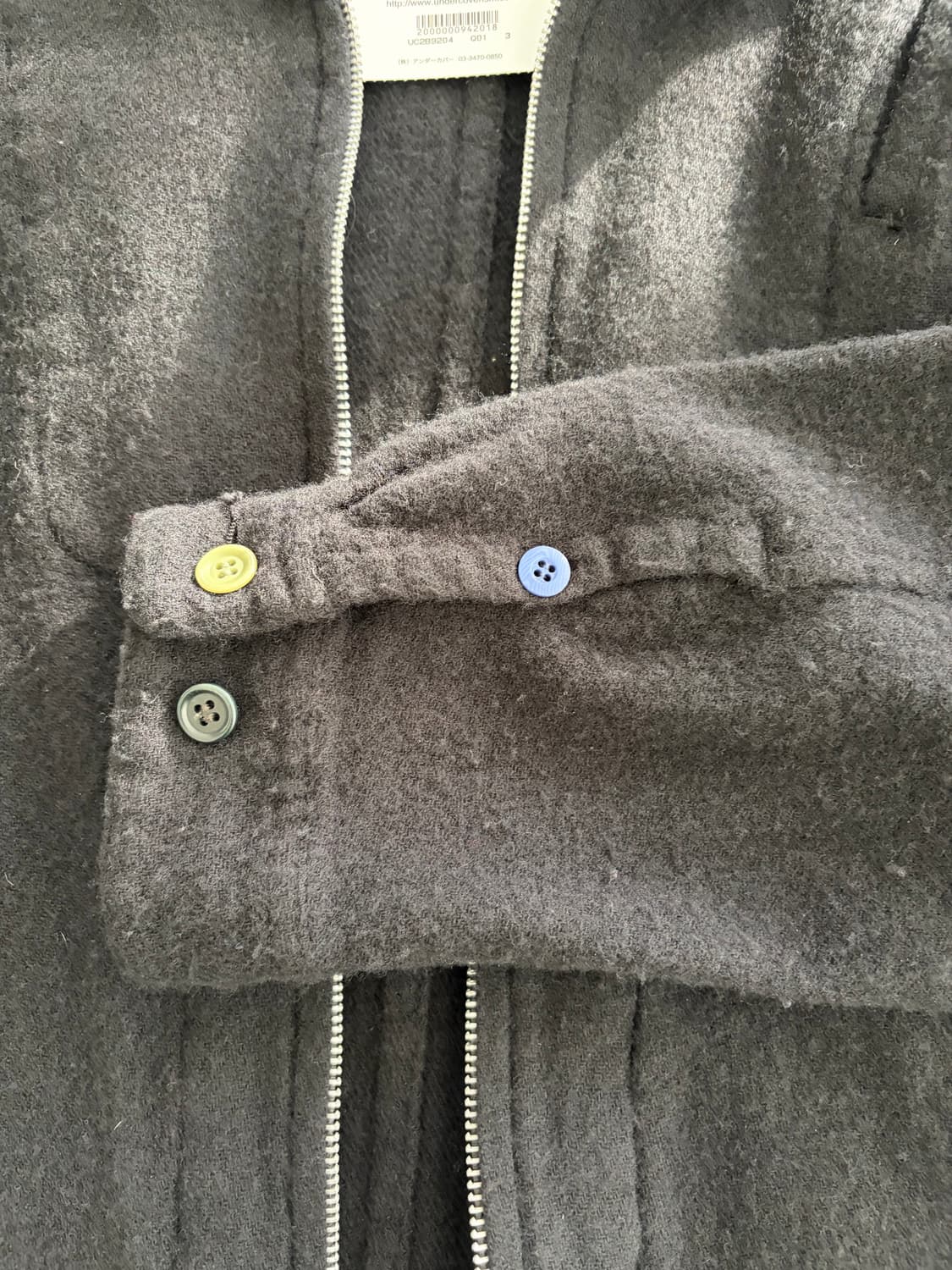 언더커버 울 쟈켓 상품이미지5