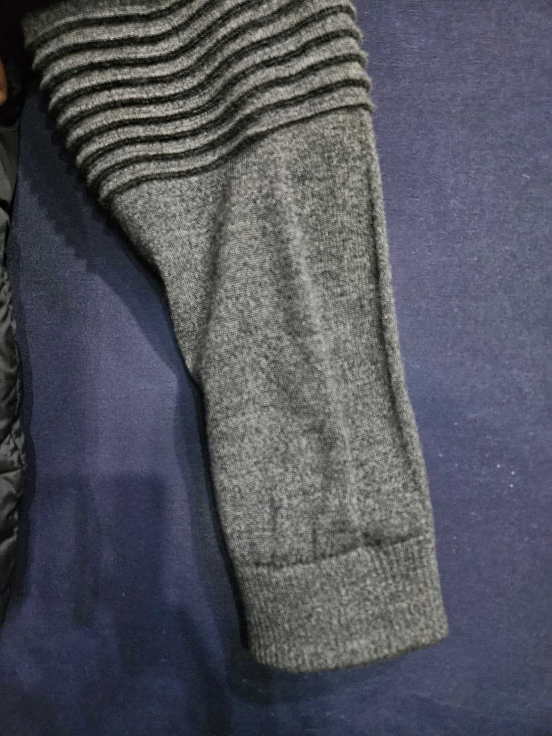 빈폴골프 다크그레이 남성 슬림핏 100~105 구스다운 골프경량패딩 상품이미지5