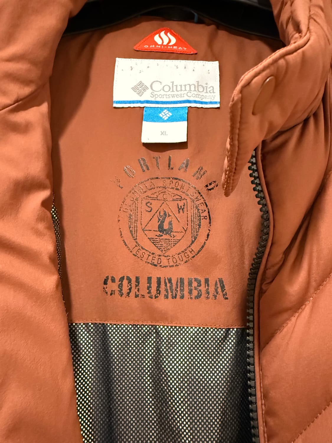 콜롬비아 옴니히트 구스다운 경량패딩 XL 상품이미지3