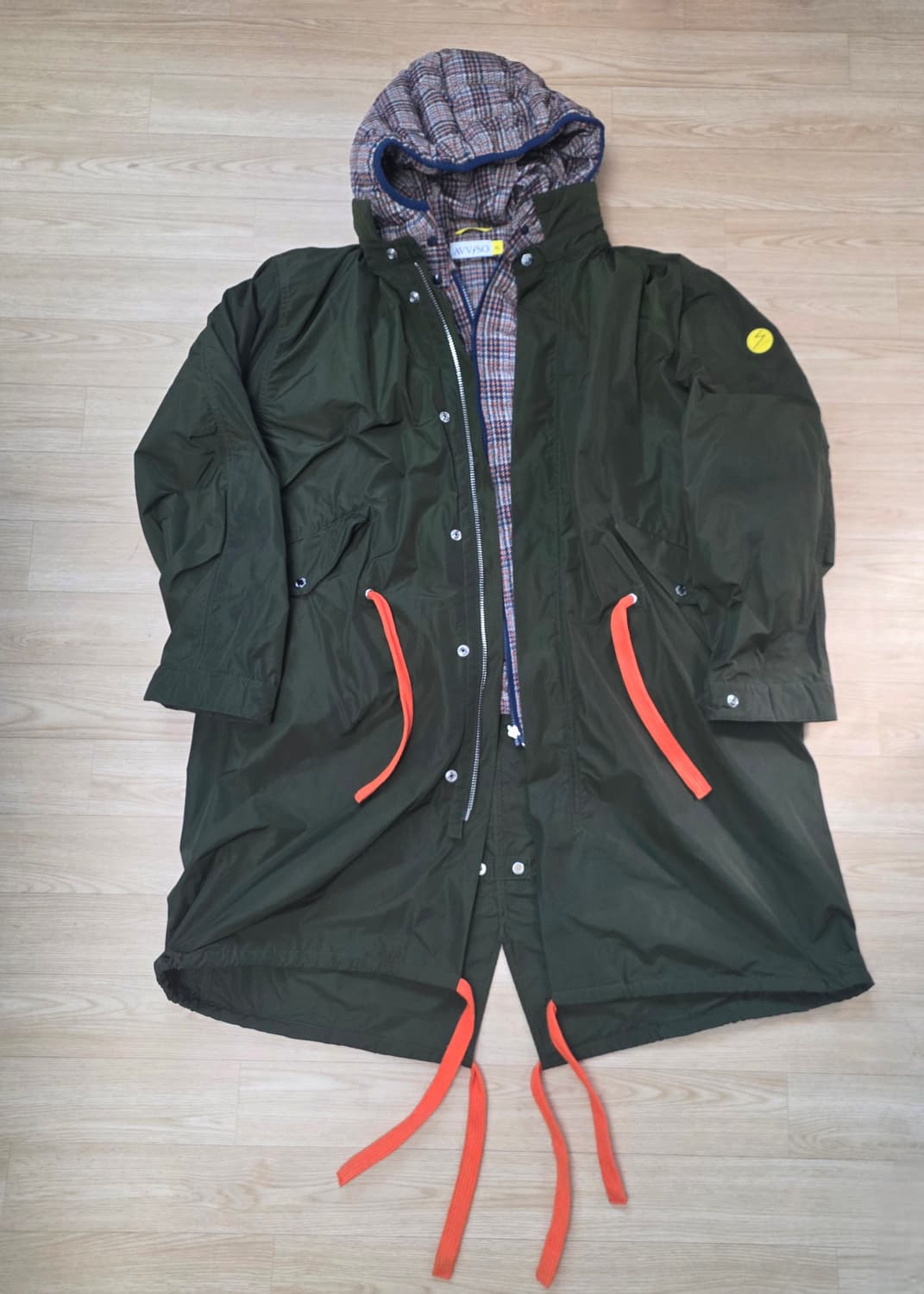 아비쏘 피쉬테일 구스내피 야상 XL 정핏 상품이미지2