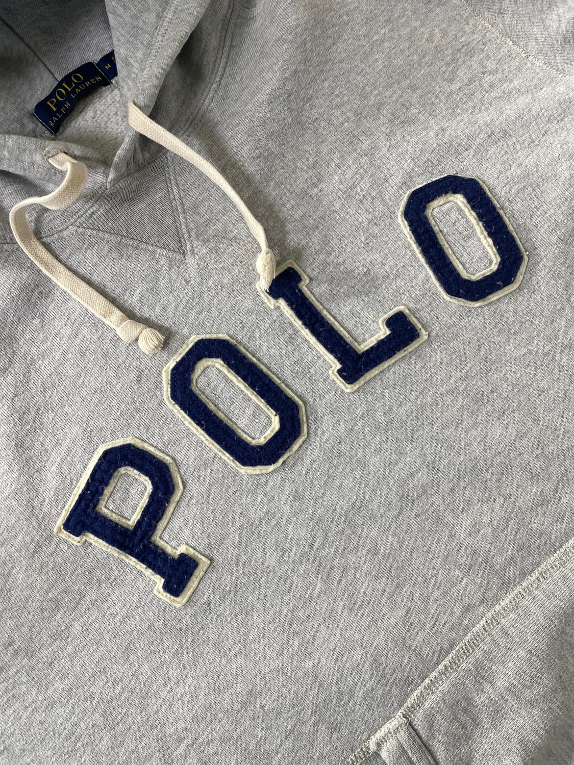 [M] 폴로 랄프로렌 코튼 자수로고 후드 티 상품이미지4