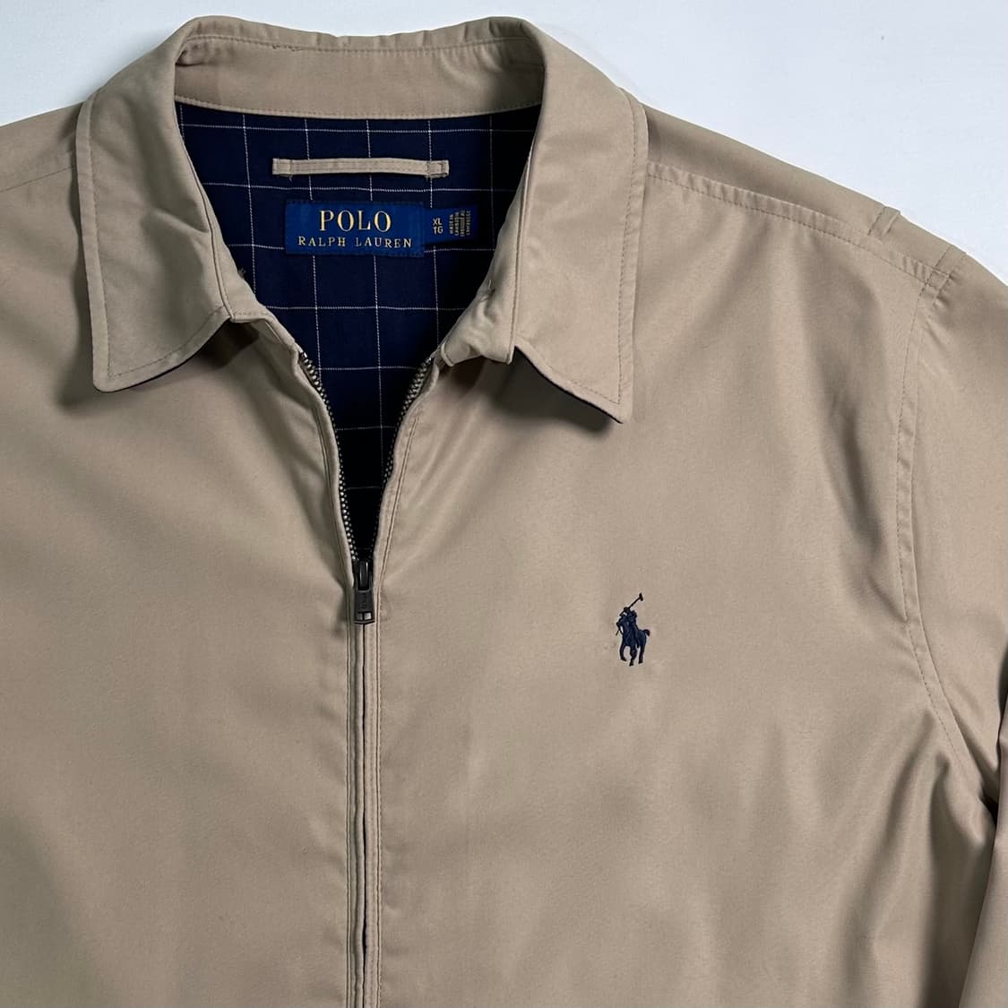 폴로 랄프로렌 베이지 바이스윙 폴리쉘 자켓 상품이미지4