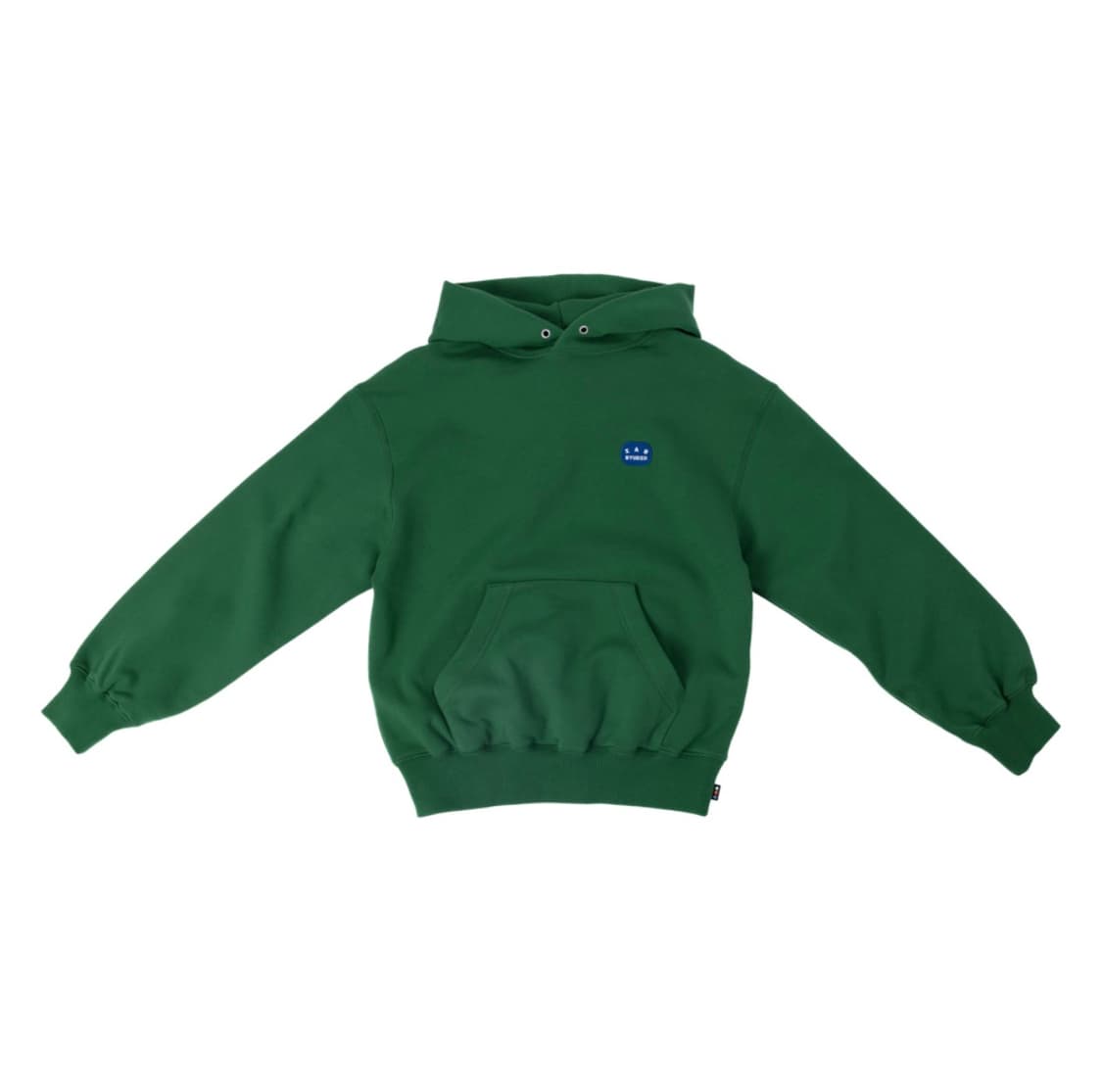 [S,M,L] 아이앱 스튜디오 아이앱 패치 후디 그린 상품이미지1