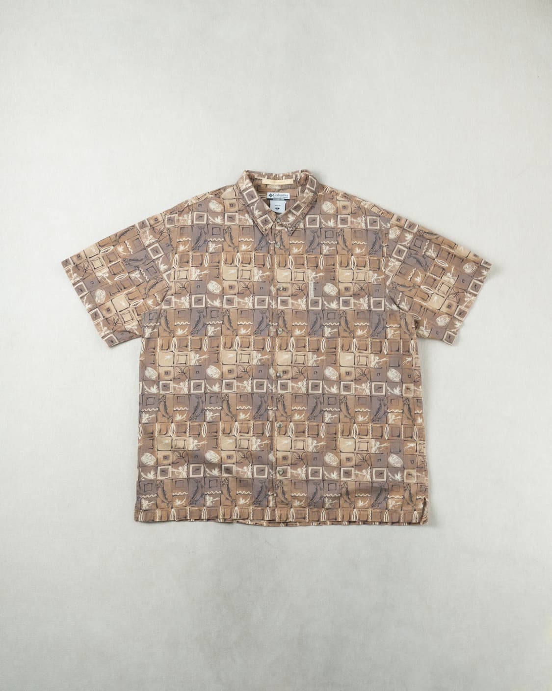 (XL) 컬럼비아 리버 로지(River Lodge) 피싱 패턴 셔츠 상품이미지1
