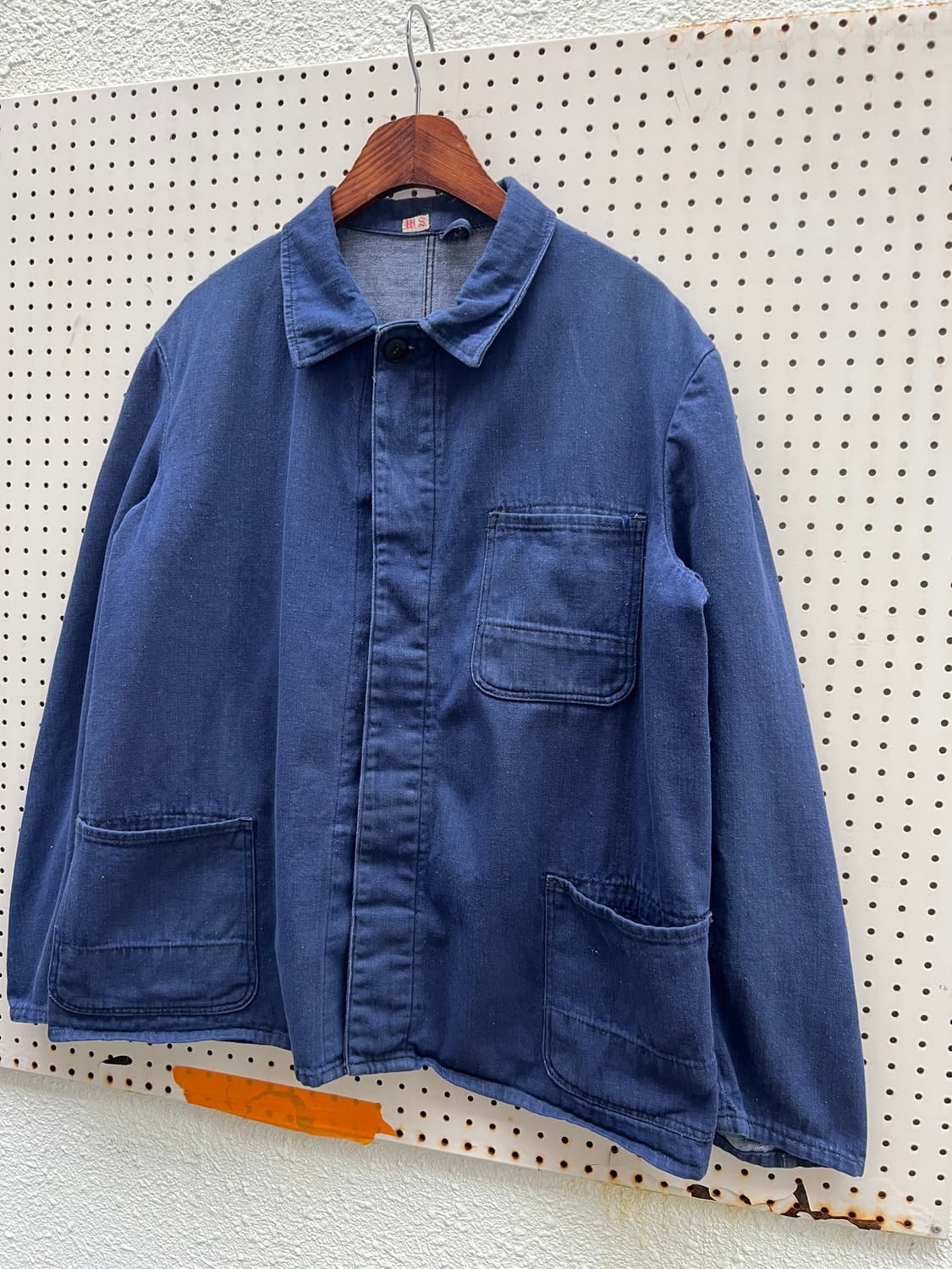 OLD VINTAGE DENIM FRENCH WORK 빈티지프렌치워크자켓 상품이미지4