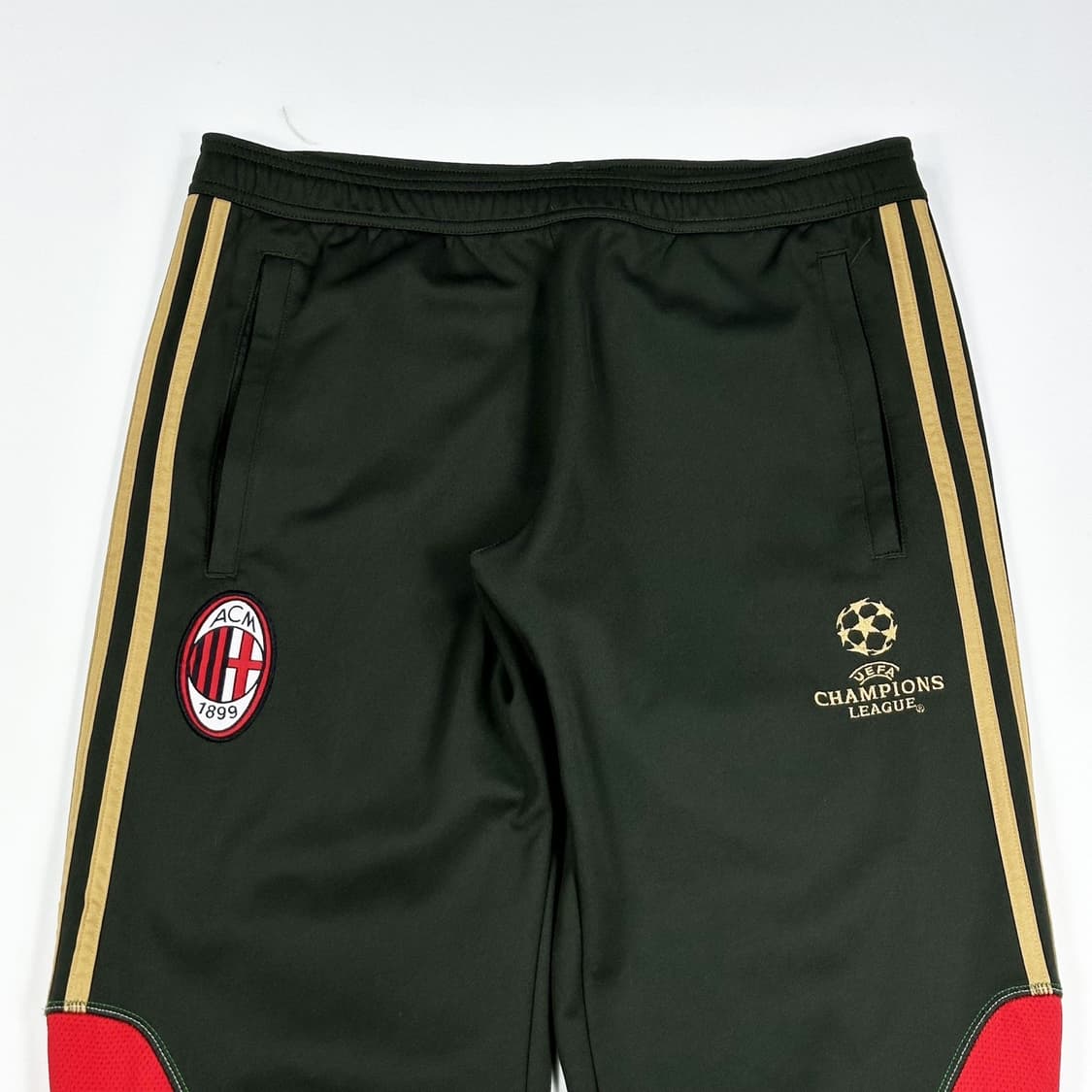 아디다스 AC밀란 풋볼 카키 츄리닝 바지 (M) 상품이미지4