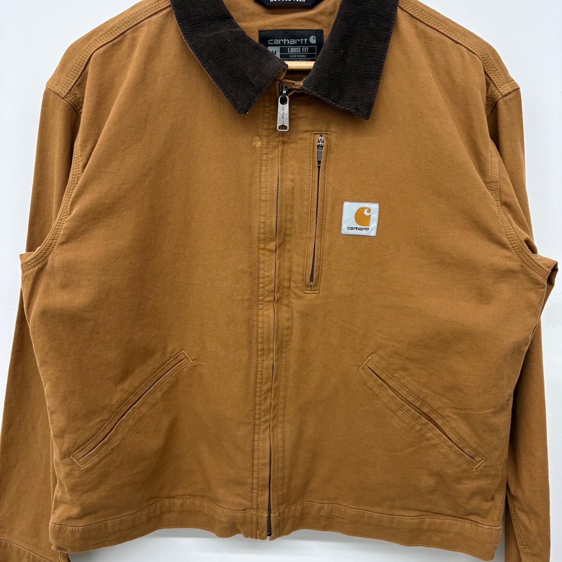 칼하트 브라운 넥 코듀로이 자켓 M 상품이미지2
