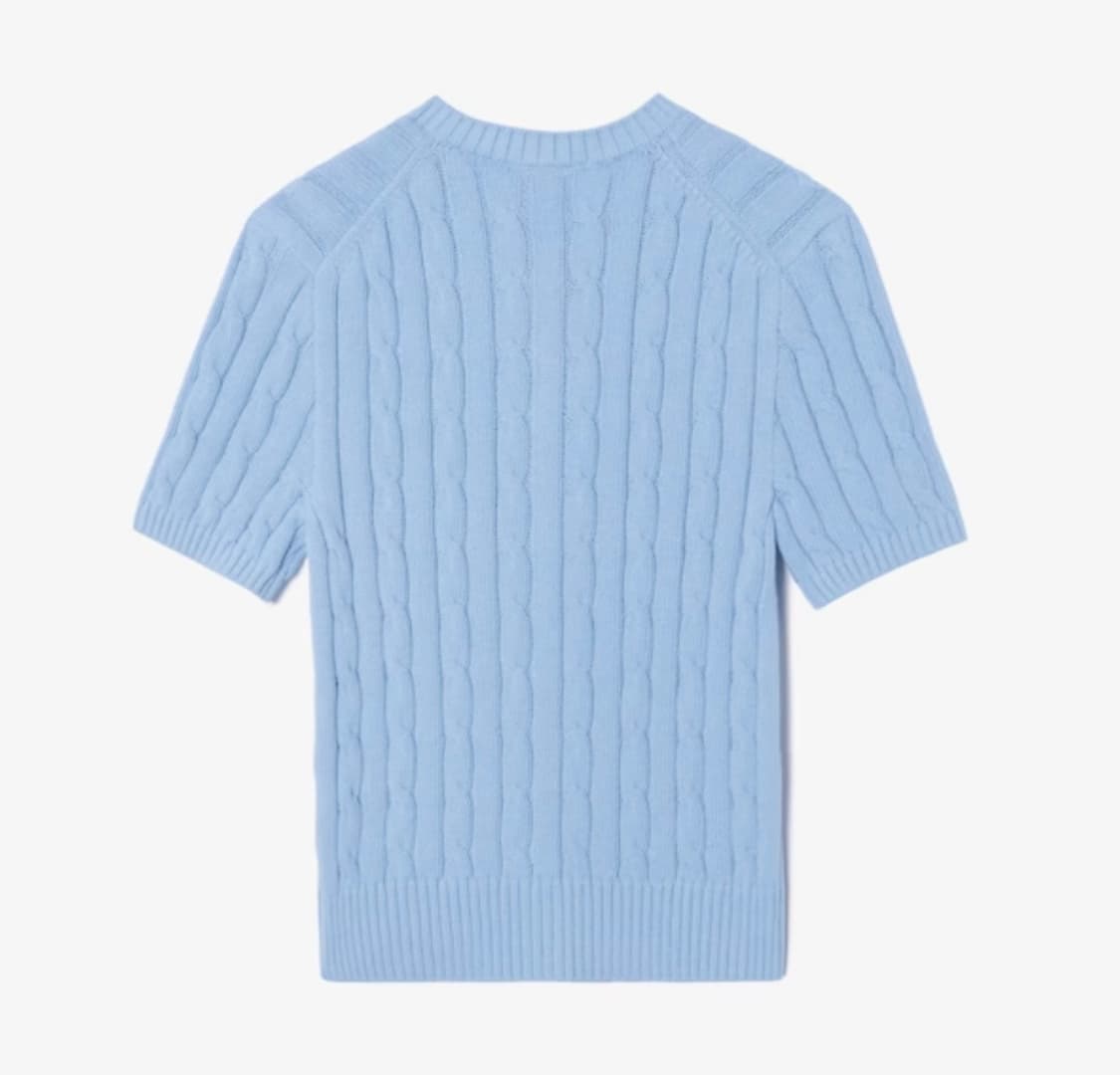 라코스테 반팔 꽈베기 가디건 상품이미지2