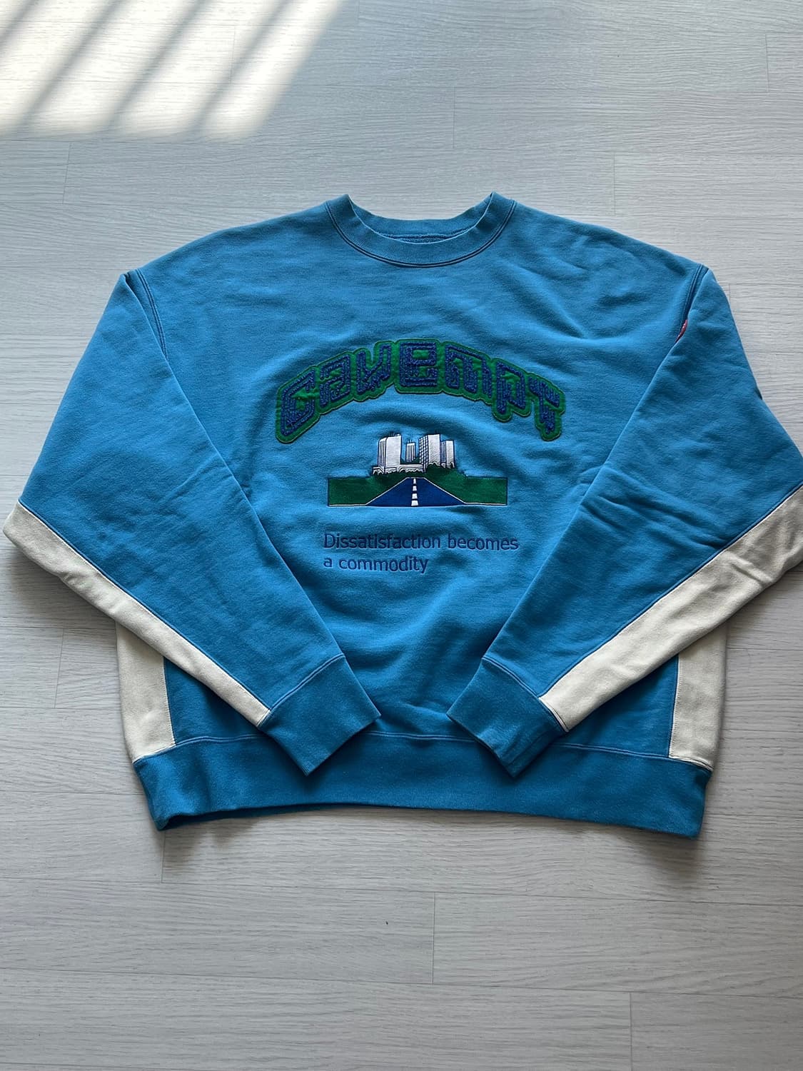 [L] 카브엠트 스웻셔츠 블루 상품이미지2