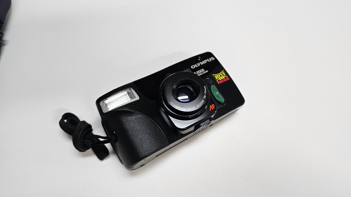 작례O 하이엔드 슈퍼줌 올림푸스 az 2000 파노라마 필름카메라 빈티지 상품이미지7