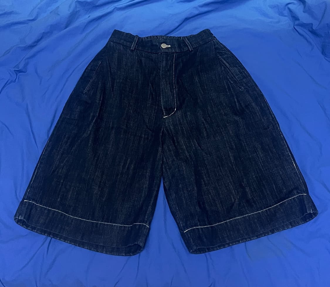 M) Youth Denim Bermuda Pants 상품이미지1