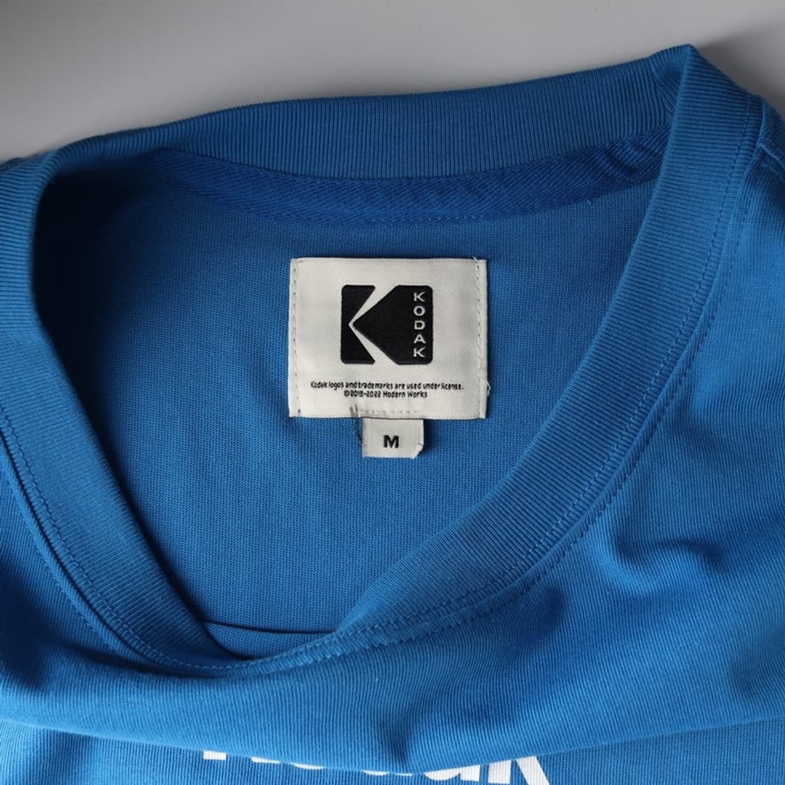 코닥 컬러플러스 200 그래픽 로고 반팔 티셔츠 블루 M 상품이미지5
