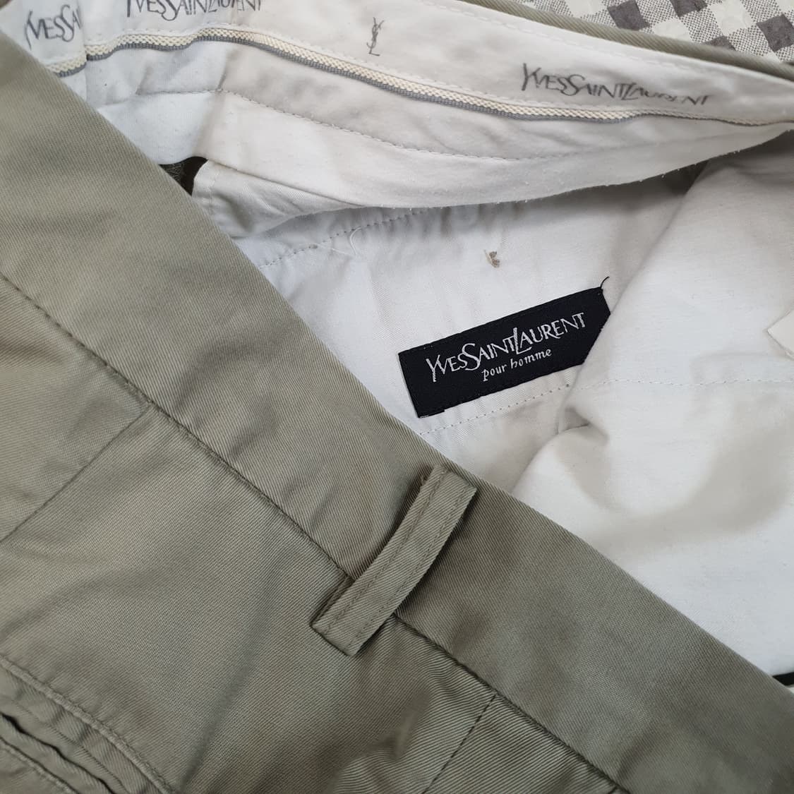 입생로랑 와이드 면바지 남자30 상품이미지2