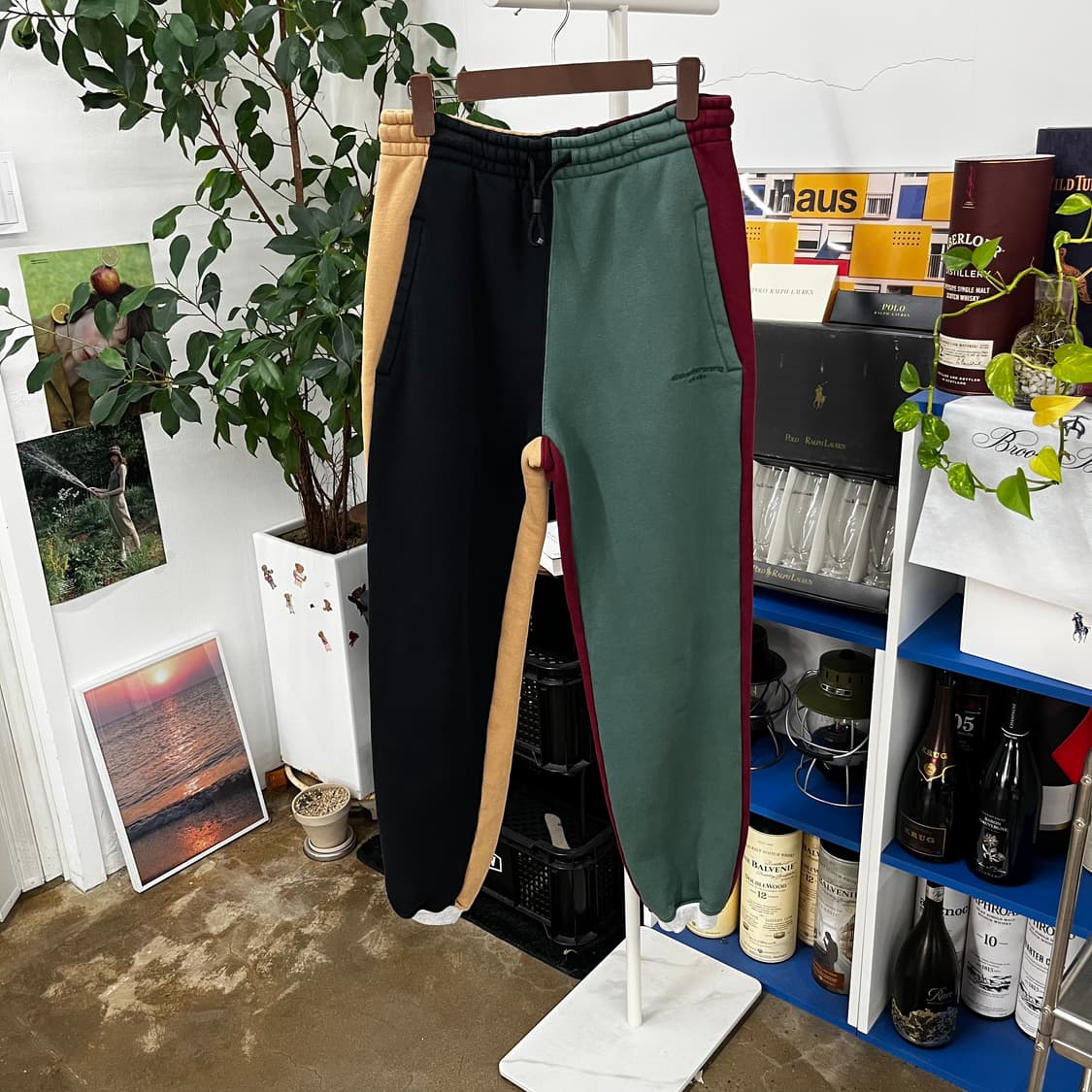 알렉산더왕 우먼 컬러블록 스웻 조거팬츠 XS 상품이미지1