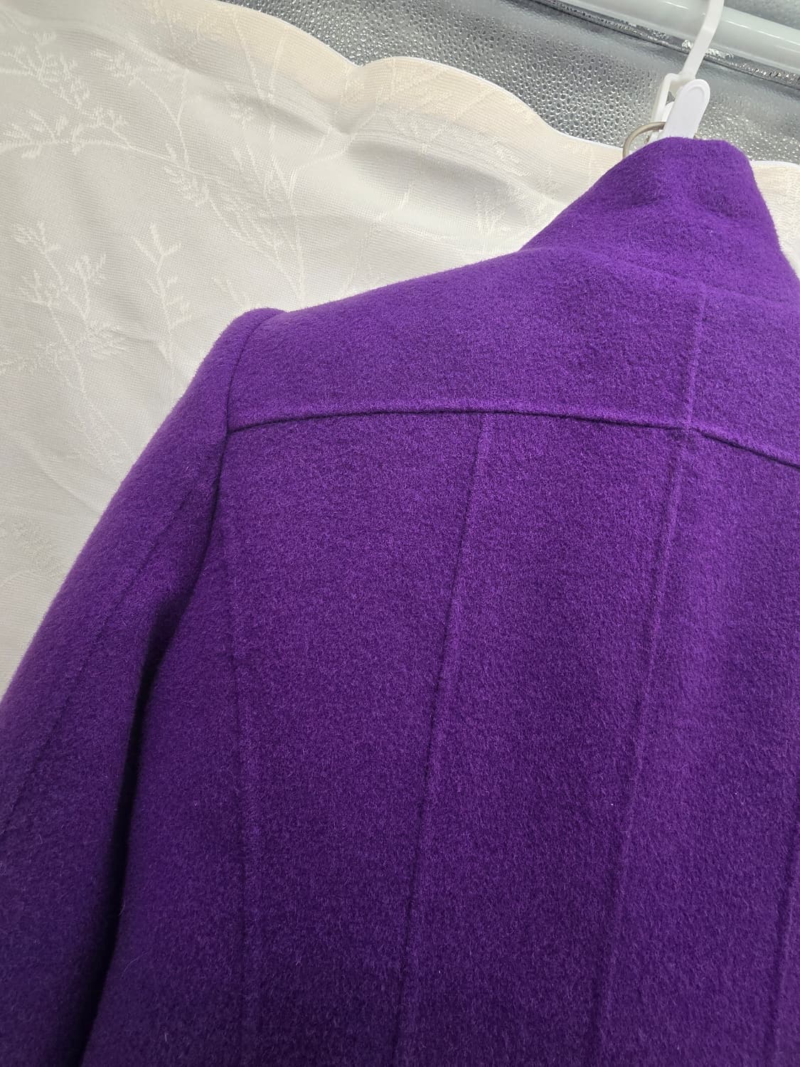 SJ SJ 퍼플 비대칭 코트 55사이즈 상품이미지9