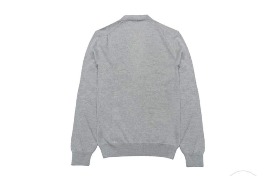 [새상품] 메종 키츠네 폭스 로고 가디건 그레이 L 남녀공용 상품이미지2