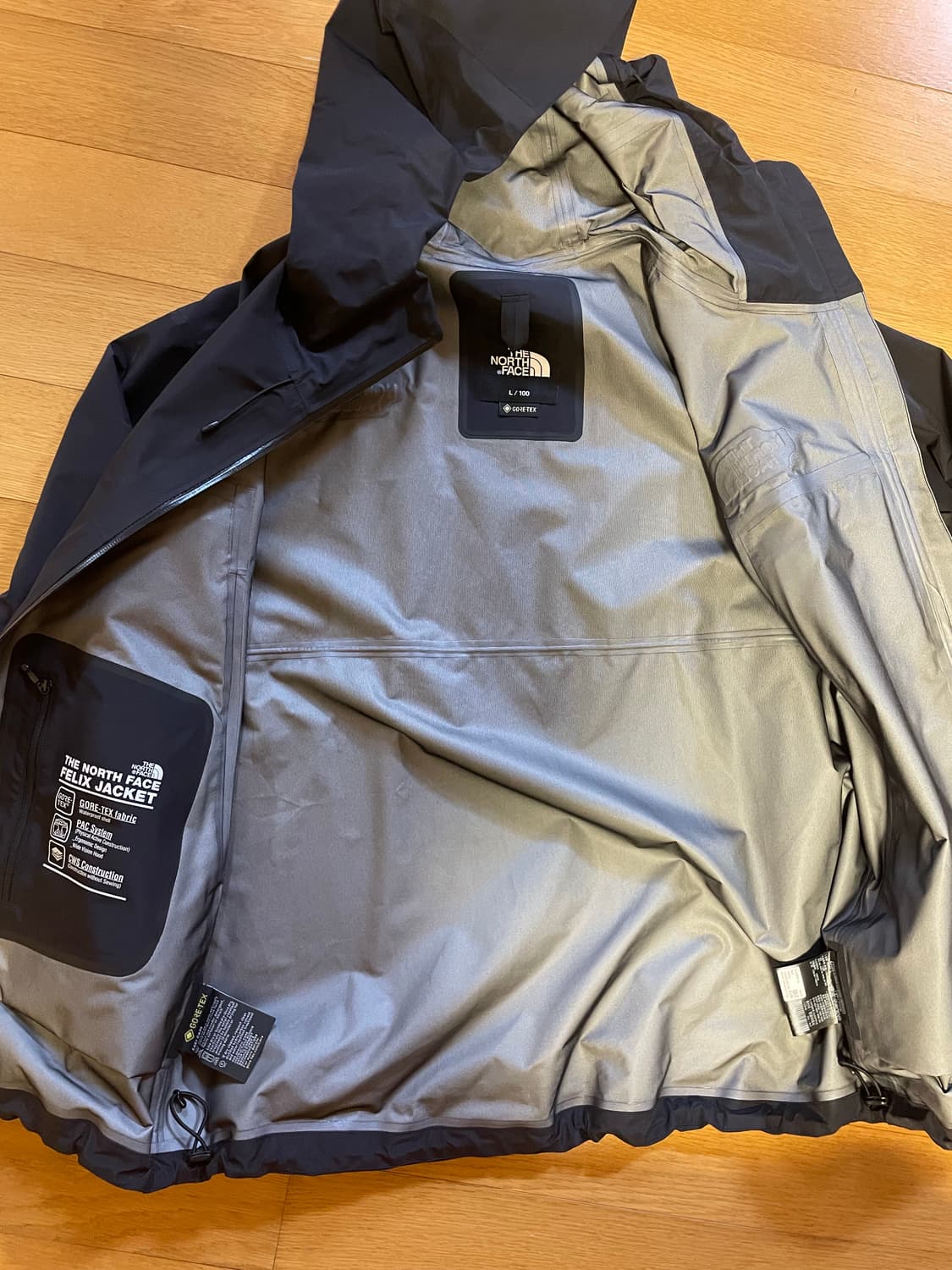 노스페이스 펠릭스 고어텍스 블랙 L 상품이미지3