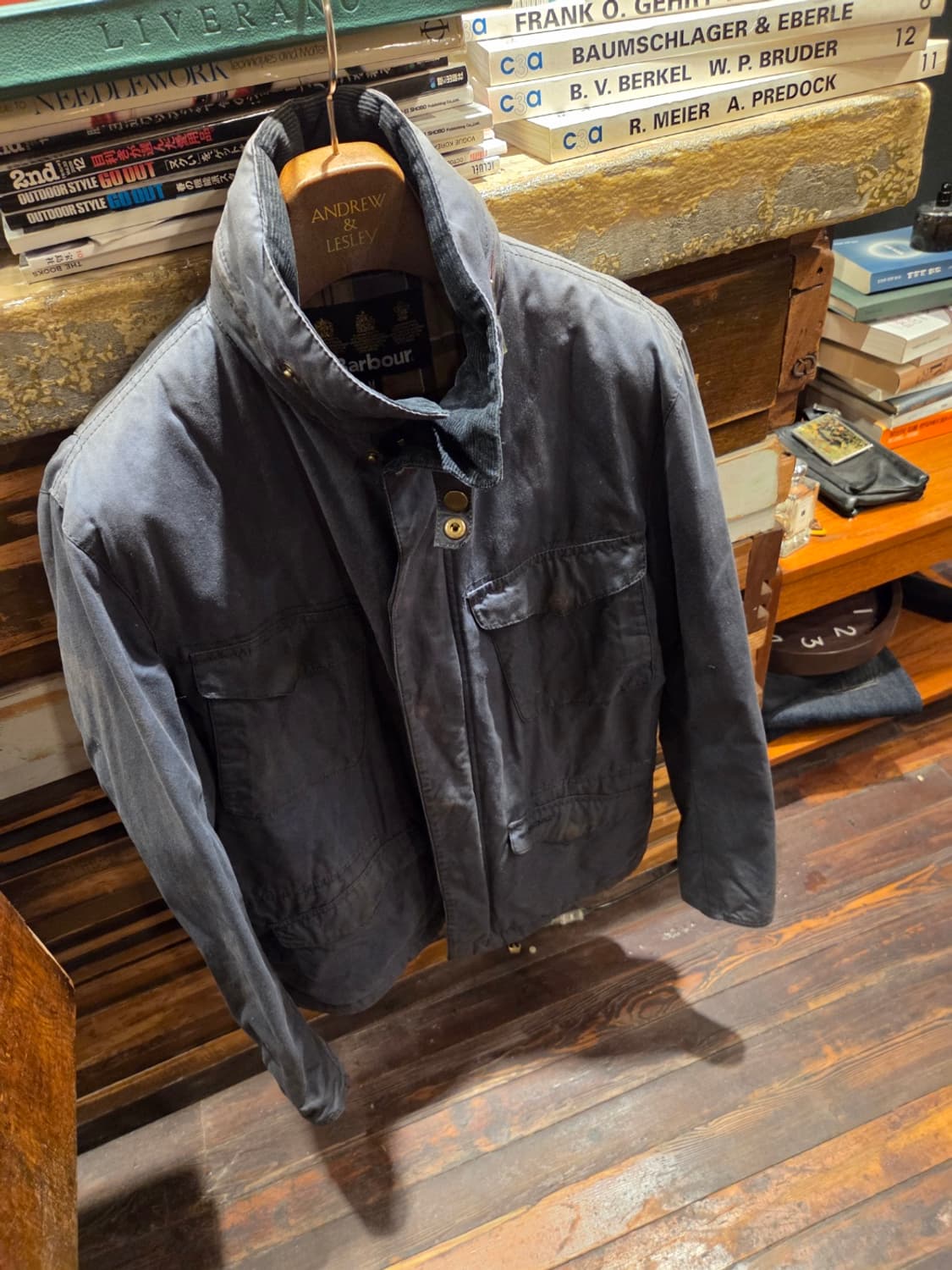 바버 왁스코팅자켓 상품이미지2