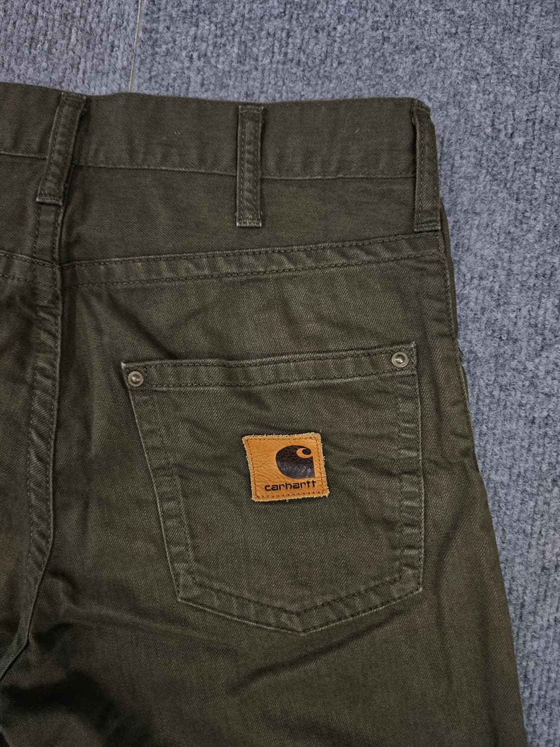 칼하트 USA 오리지날 워크 버뮤다 팬츠 급처 상품이미지4