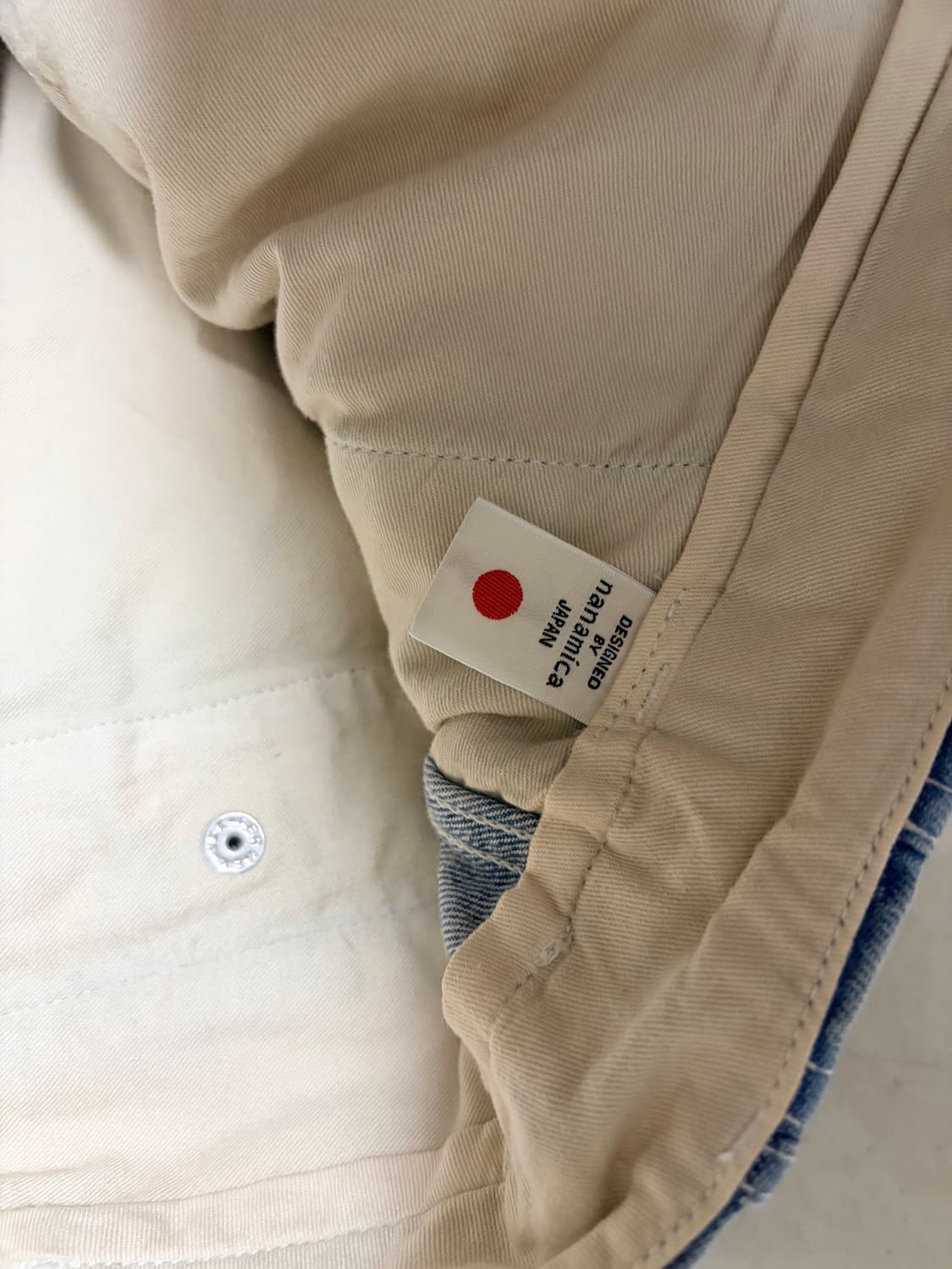 나나미카 와이드 34 Wide Denim Pants - Indigo Bl 상품이미지4