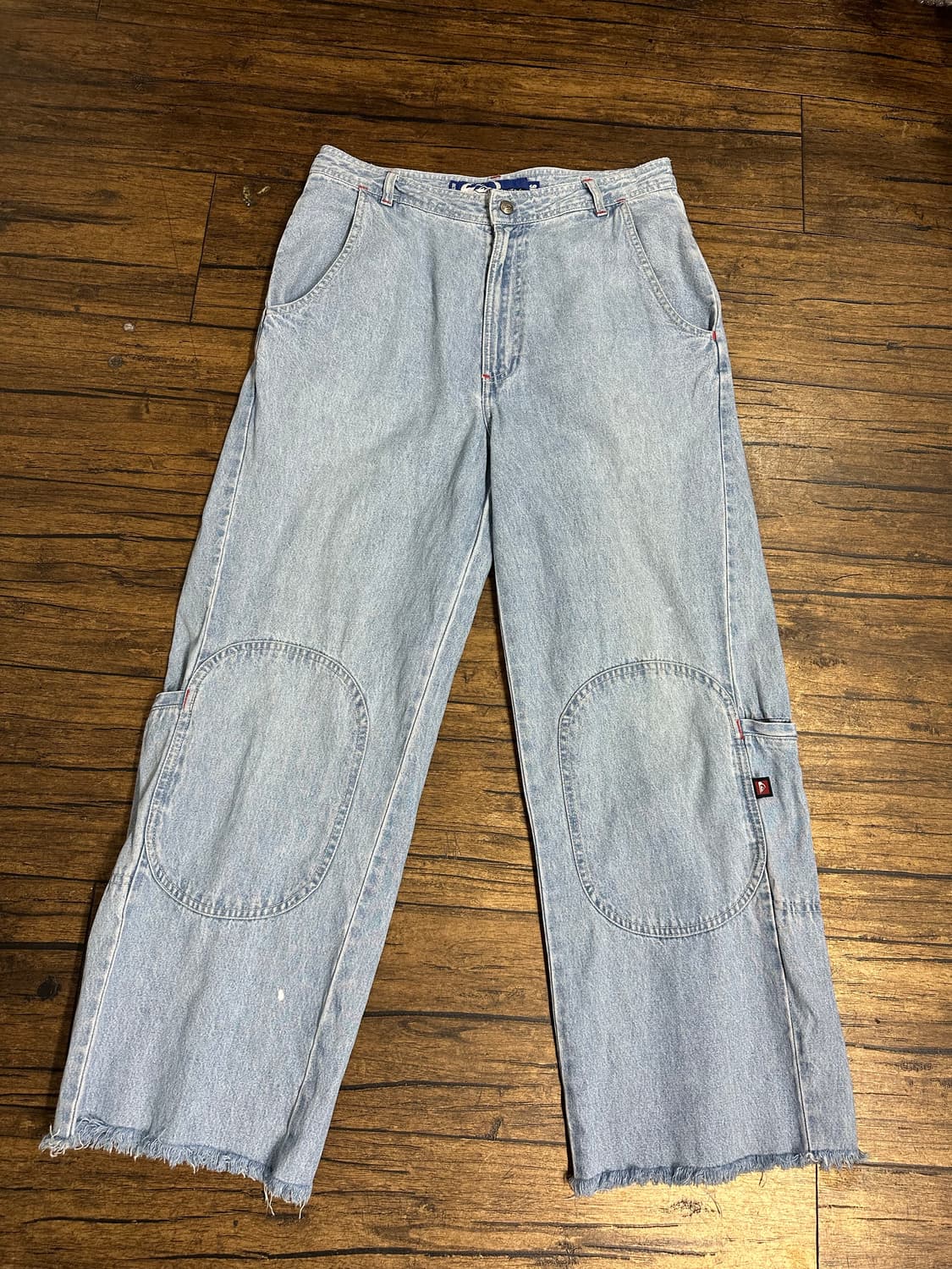 90s Quiksilver 연청 루즈핏 데님 29사이즈 상품이미지5
