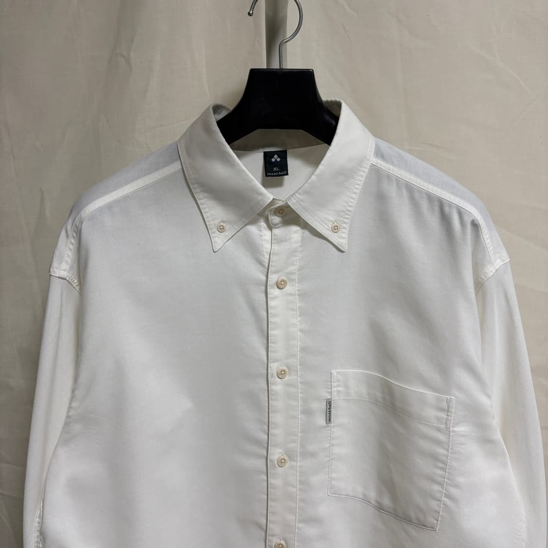 몽벨 코어스펀 버튼다운 셔츠 / 화이트, XL 상품이미지2