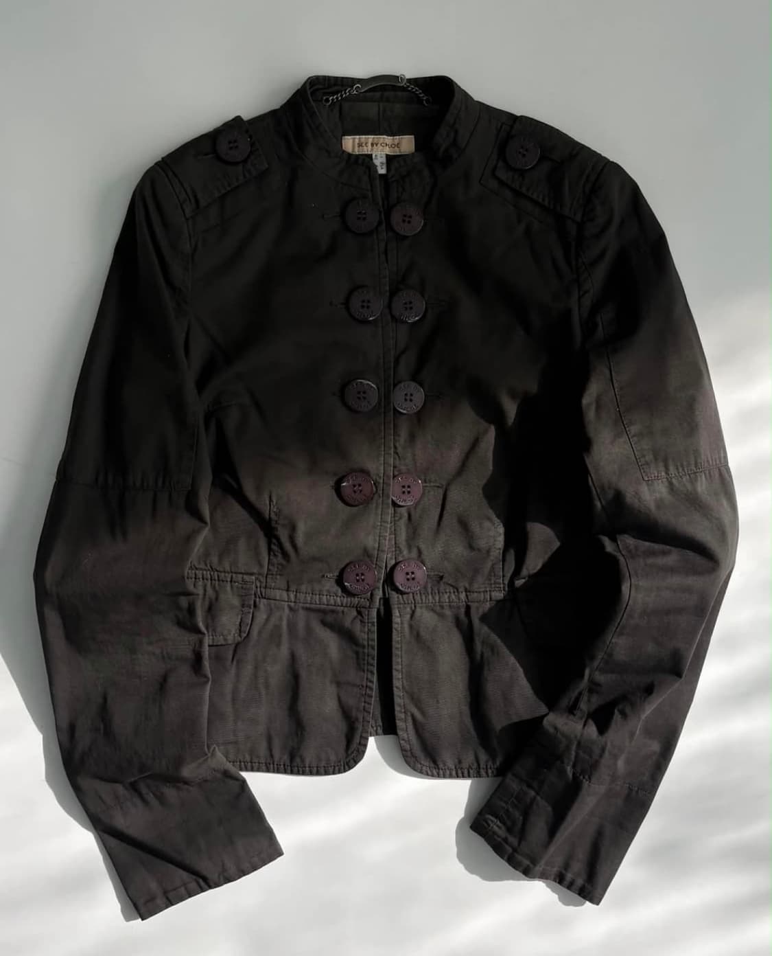 See by chloe 스냅 코튼 자켓 상품이미지1